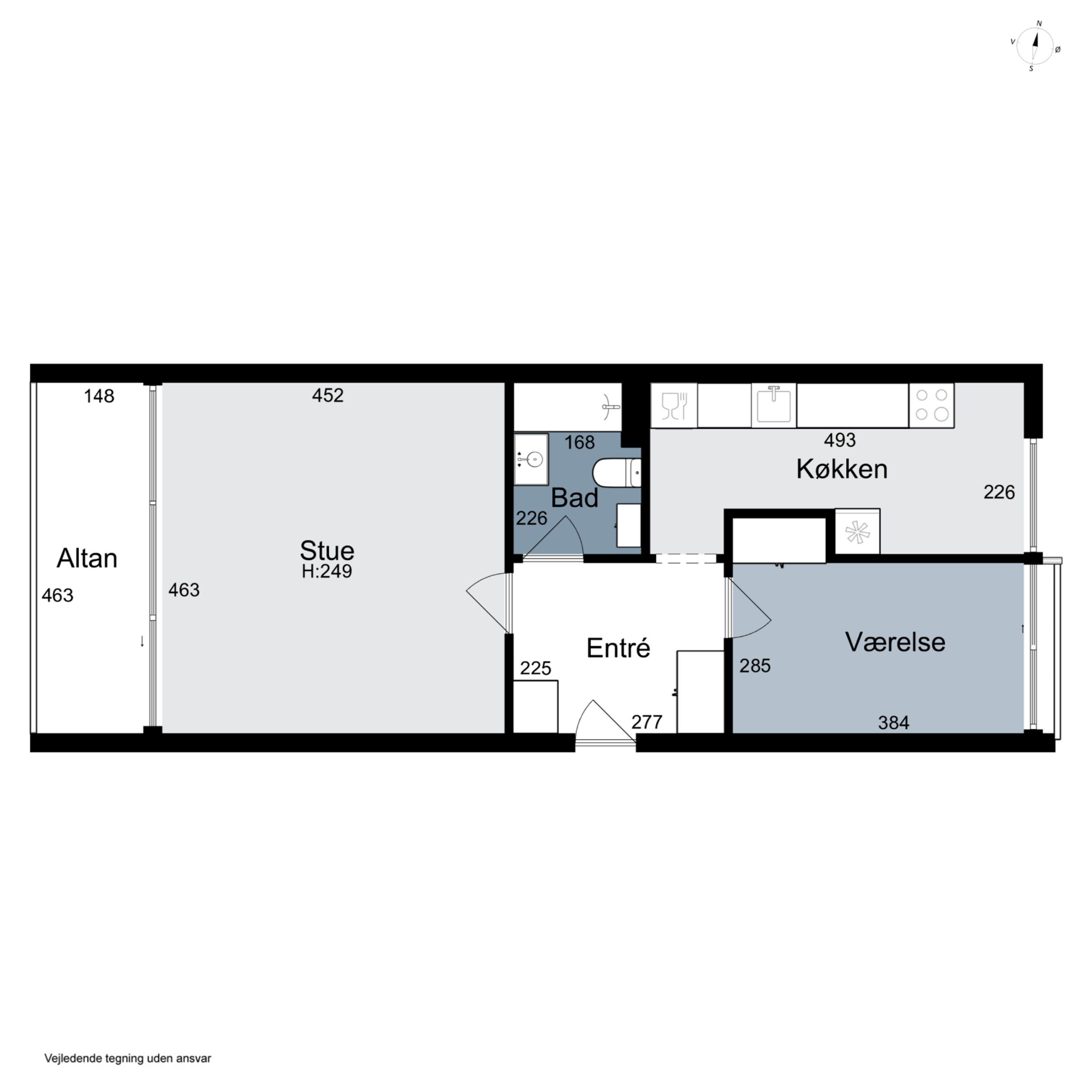 Plantegninger billede af Brobjerg Parkvej 63, 1. 1., 8250 Egå