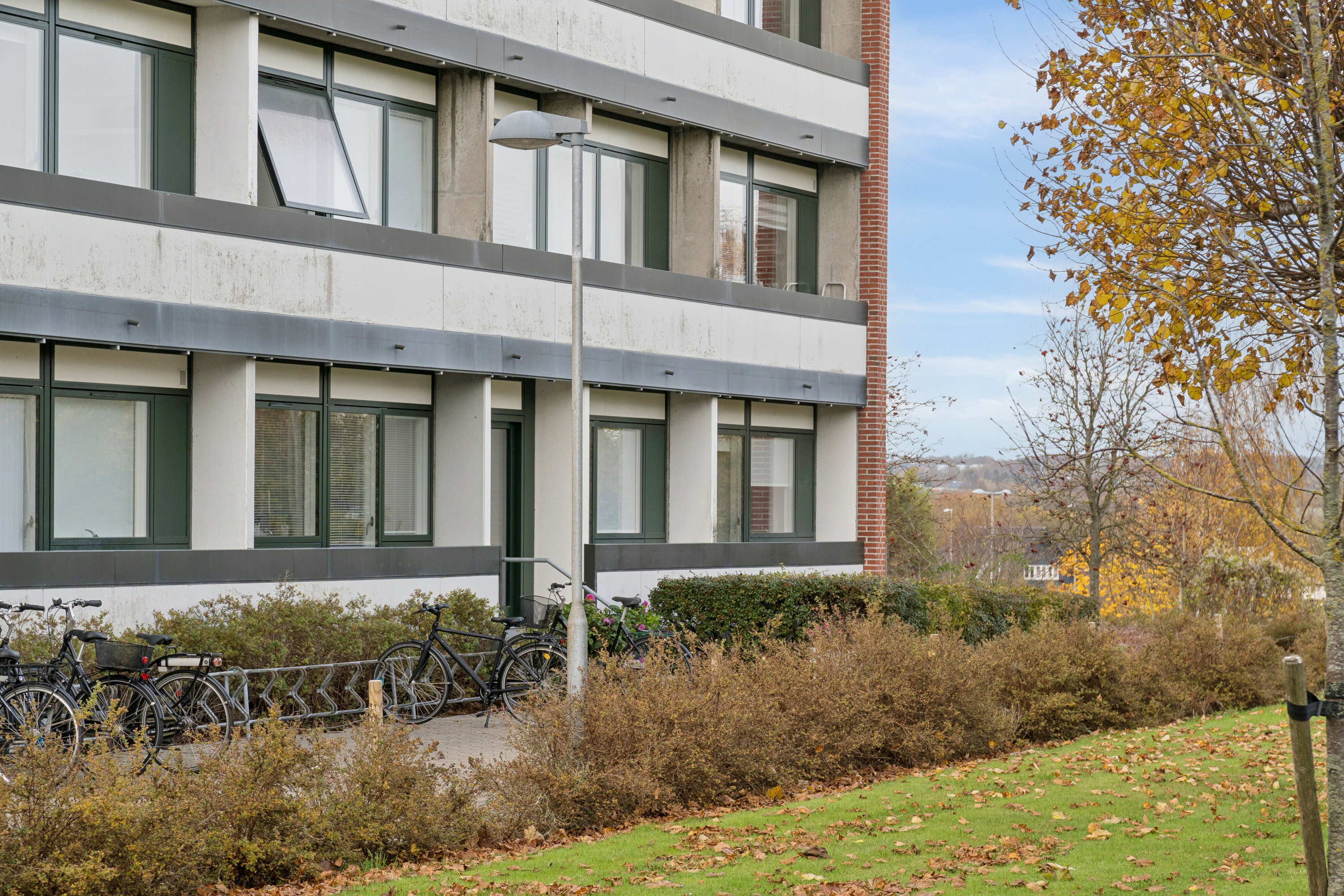 Fremhævet set fra haven billede i fuldskærmstilstand. Billede af Brobjerg Parkvej 63, 1. 1., 8250 Egå