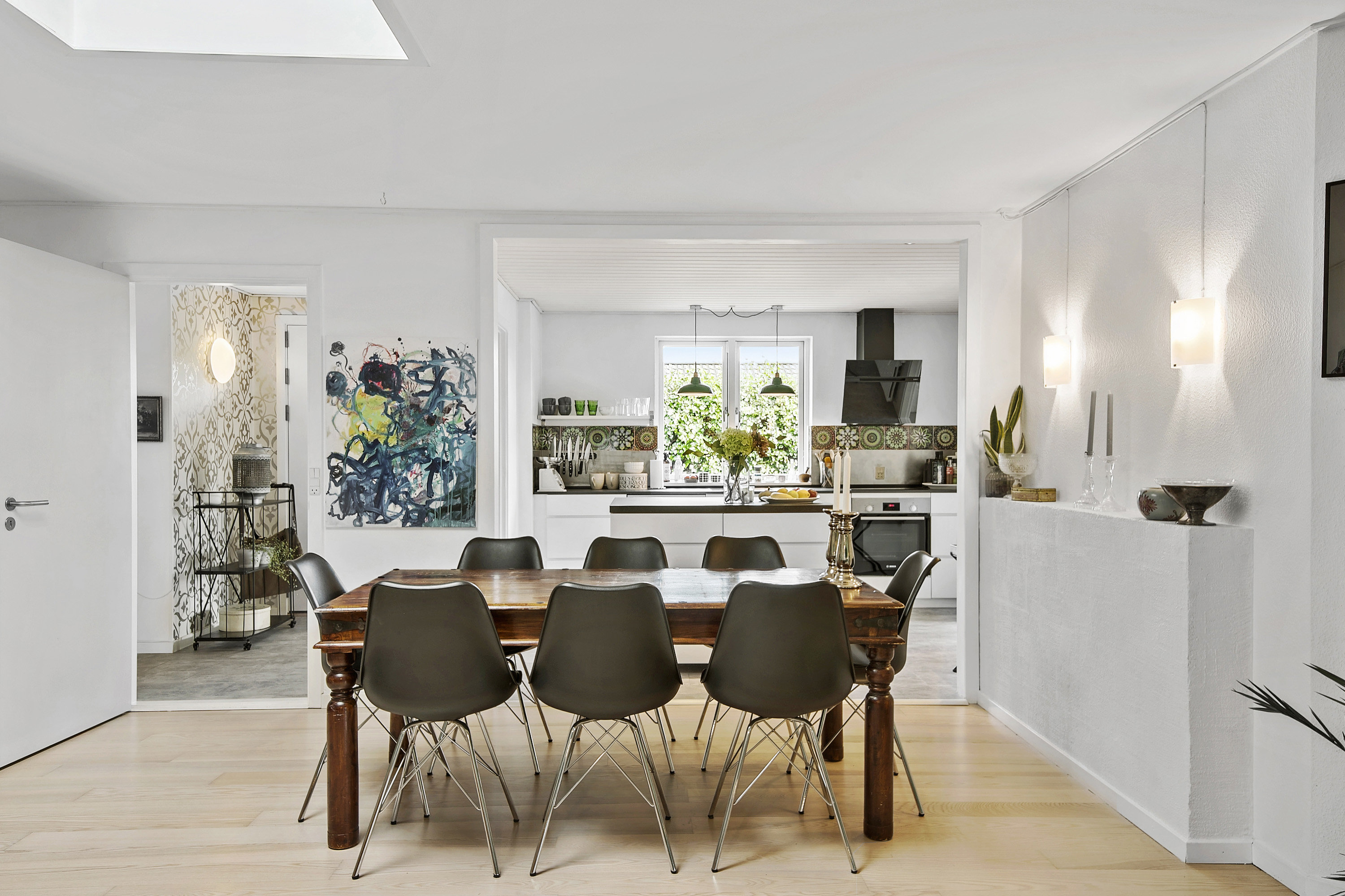 Fremhævet spisestue billede i fuldskærmstilstand. Billede af Havrevænget 15, 4681 Herfølge