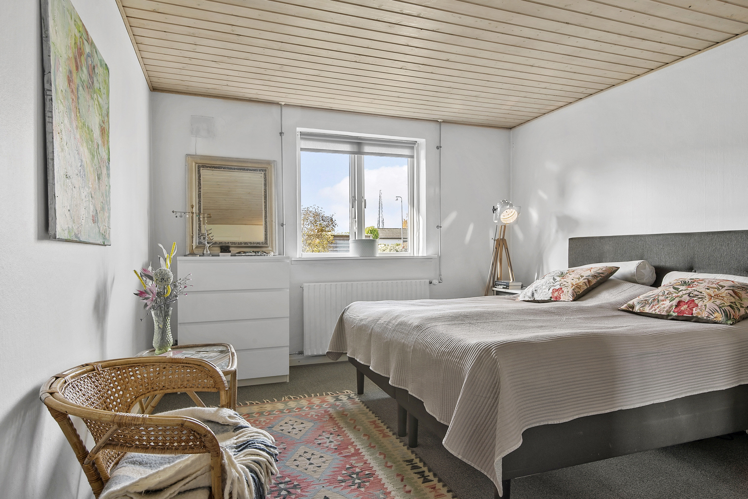 Fremhævet soveværelse billede i fuldskærmstilstand. Billede af Havrevænget 15, 4681 Herfølge