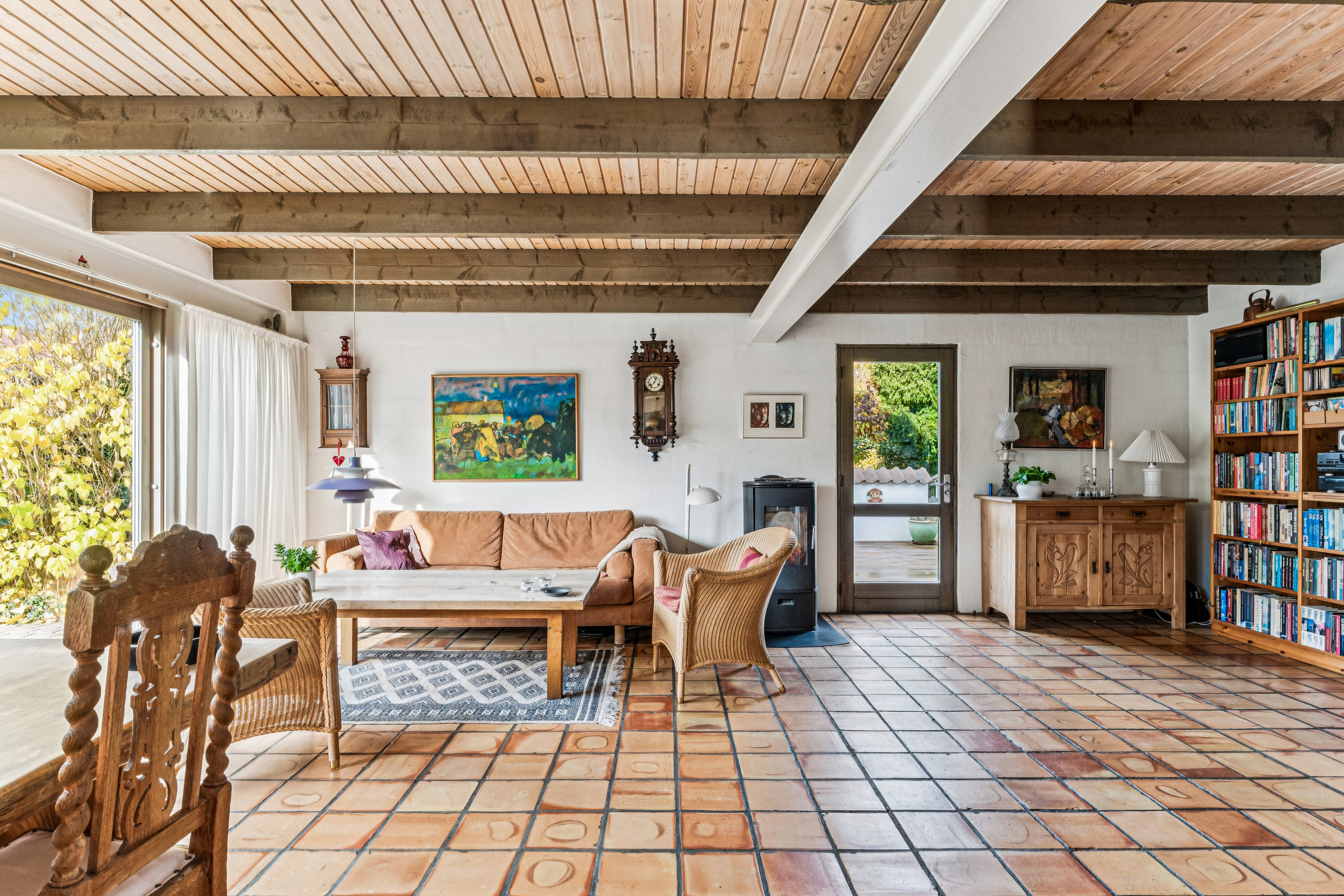 Fremhævet stue billede i fuldskærmstilstand. Billede af Havfruevej 10, 2730 Herlev