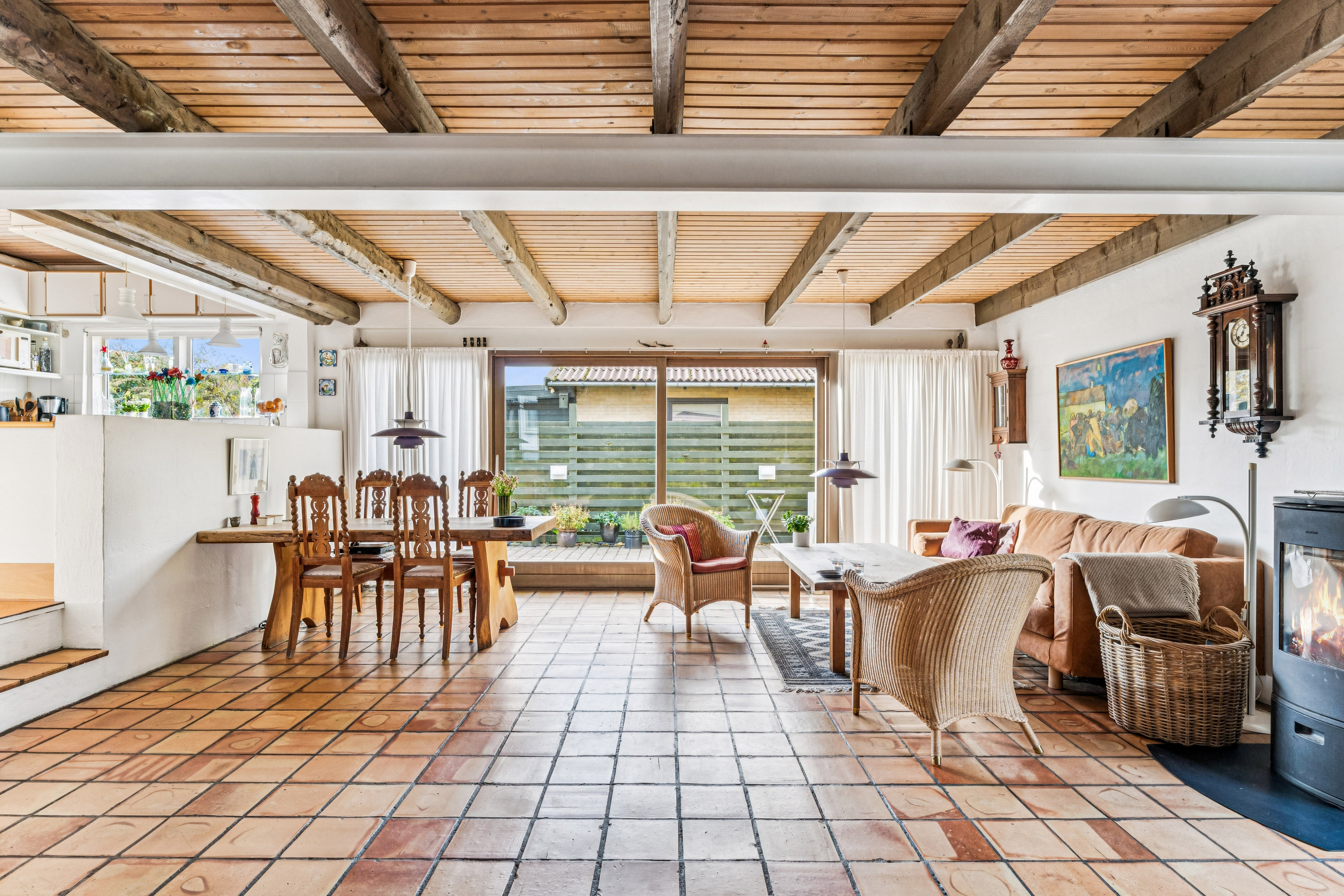 Fremhævet stue billede i fuldskærmstilstand. Billede af Havfruevej 10, 2730 Herlev