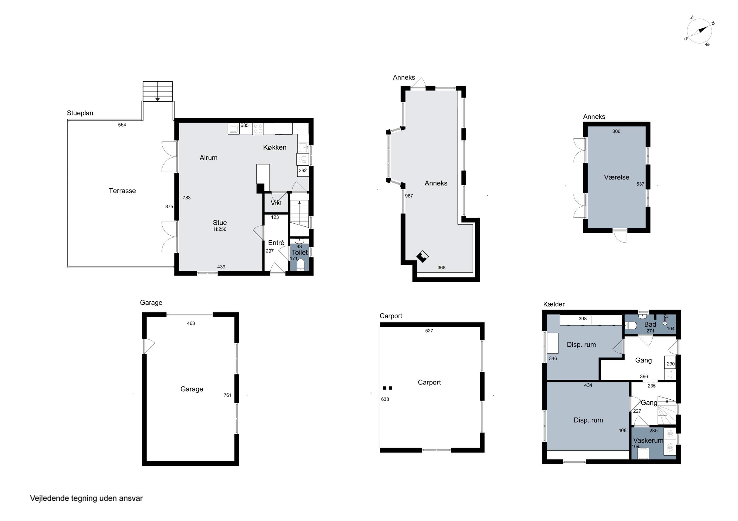 Plantegninger billede af Egtvedvej 53, Bølling, 6040 Egtved