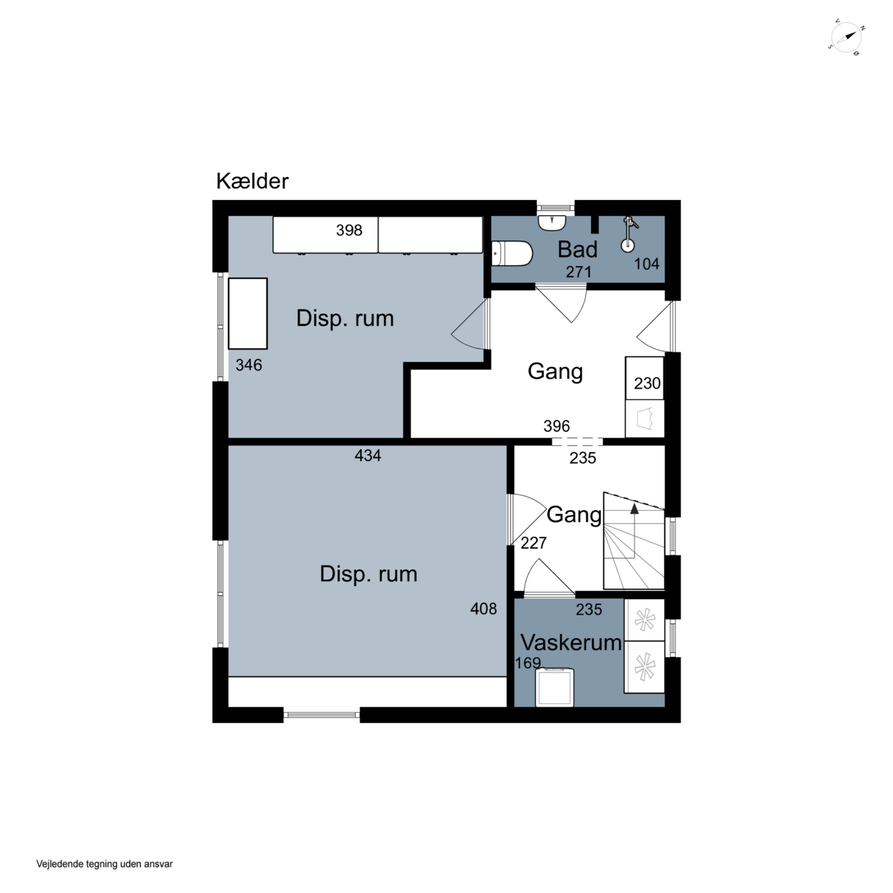 Plantegninger billede af Egtvedvej 53, Bølling, 6040 Egtved