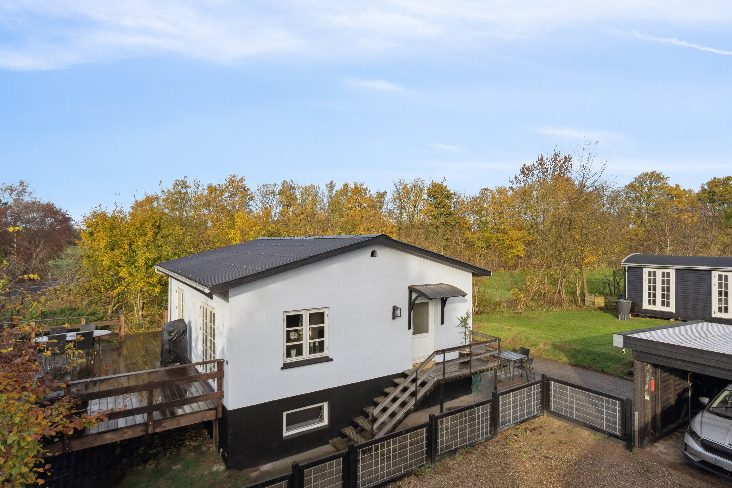 Fremhævet set fra vejen billede i fuldskærmstilstand. Billede af Egtvedvej 53, Bølling, 6040 Egtved