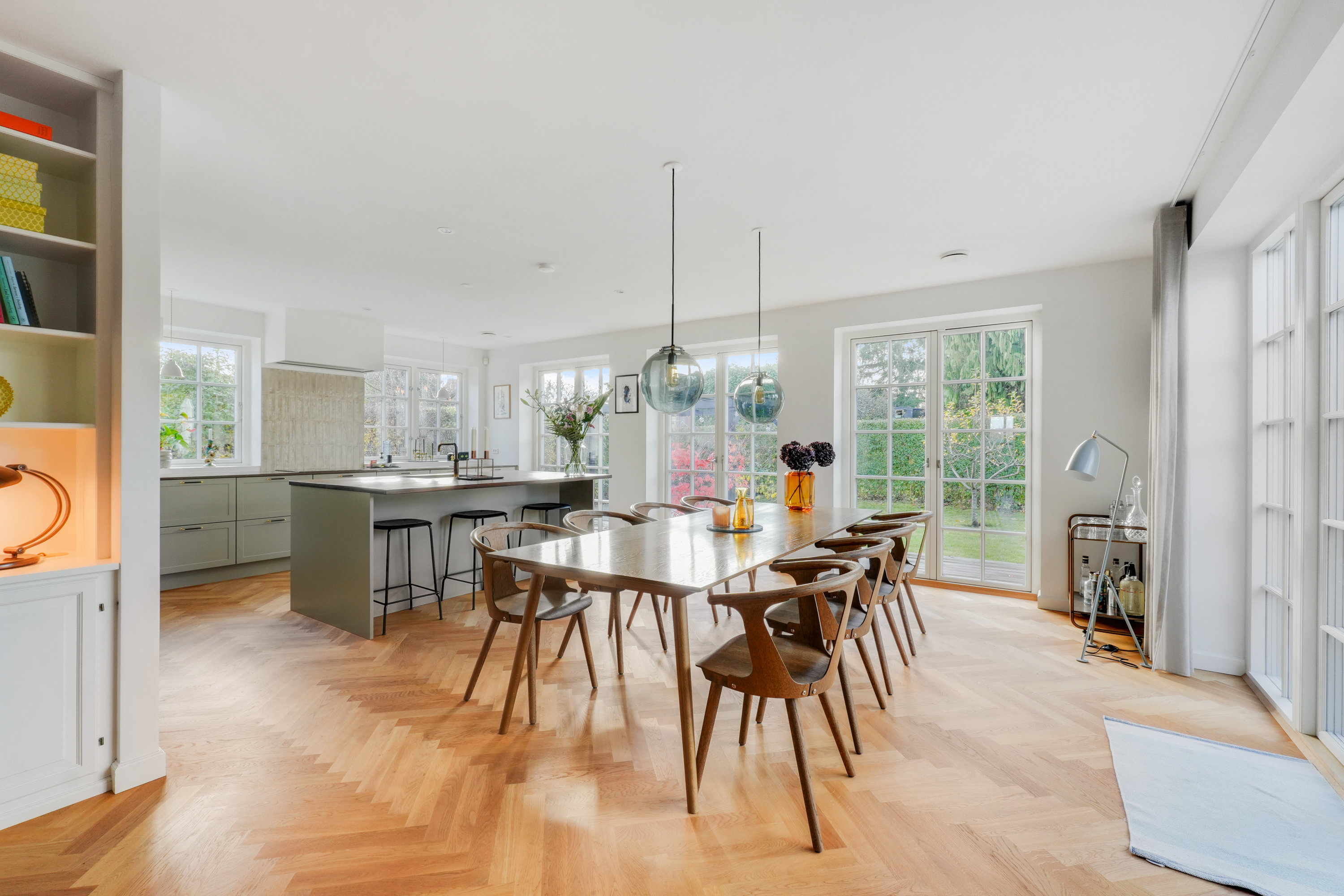 Fremhævet andet billede i fuldskærmstilstand. Billede af Odinsvej 8, 3460 Birkerød