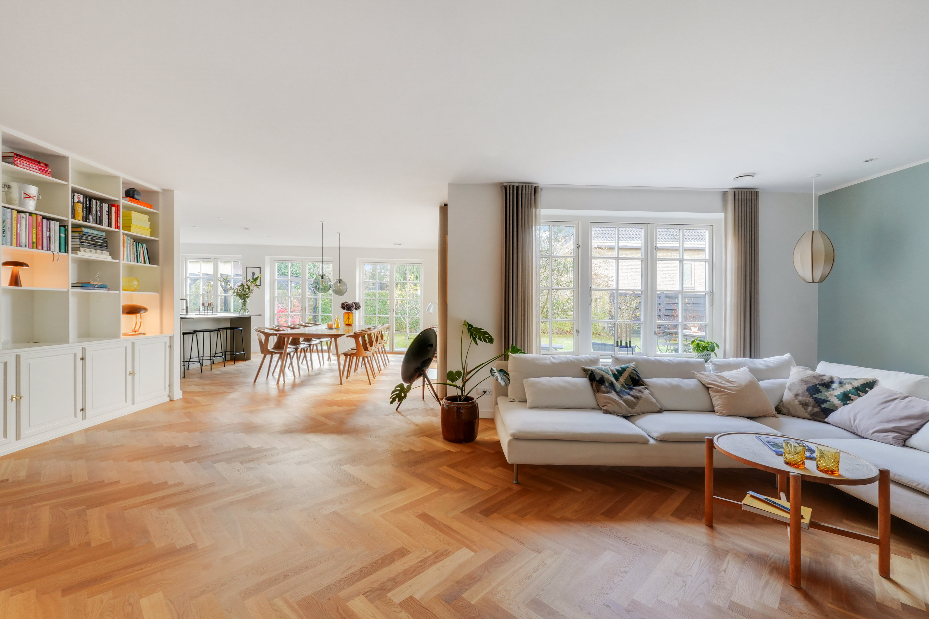 Fremhævet andet billede i fuldskærmstilstand. Billede af Odinsvej 8, 3460 Birkerød