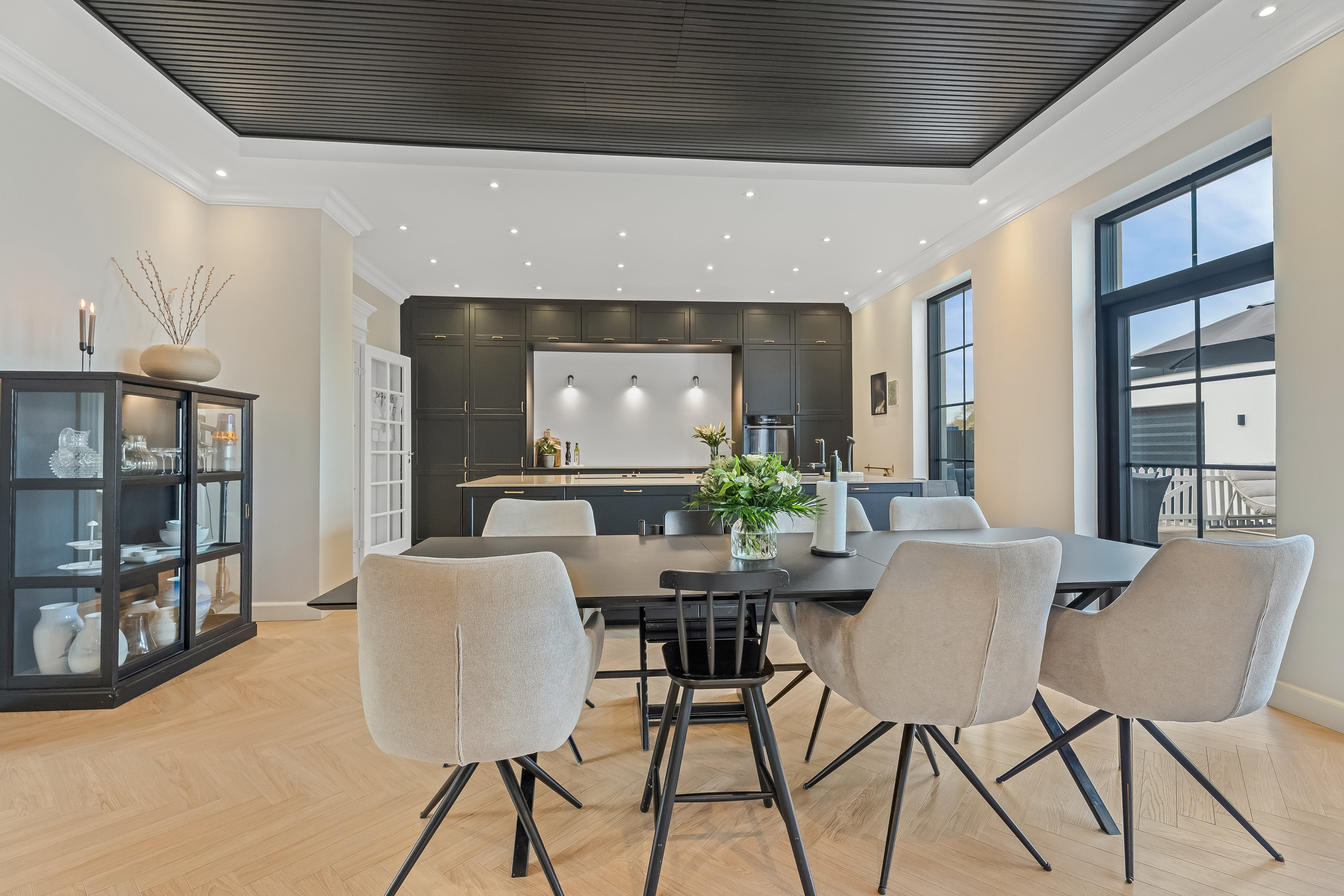 Fremhævet køkken alrum billede i fuldskærmstilstand. Billede af Nr Alslev Langgade 62B, 4840 Nørre Alslev