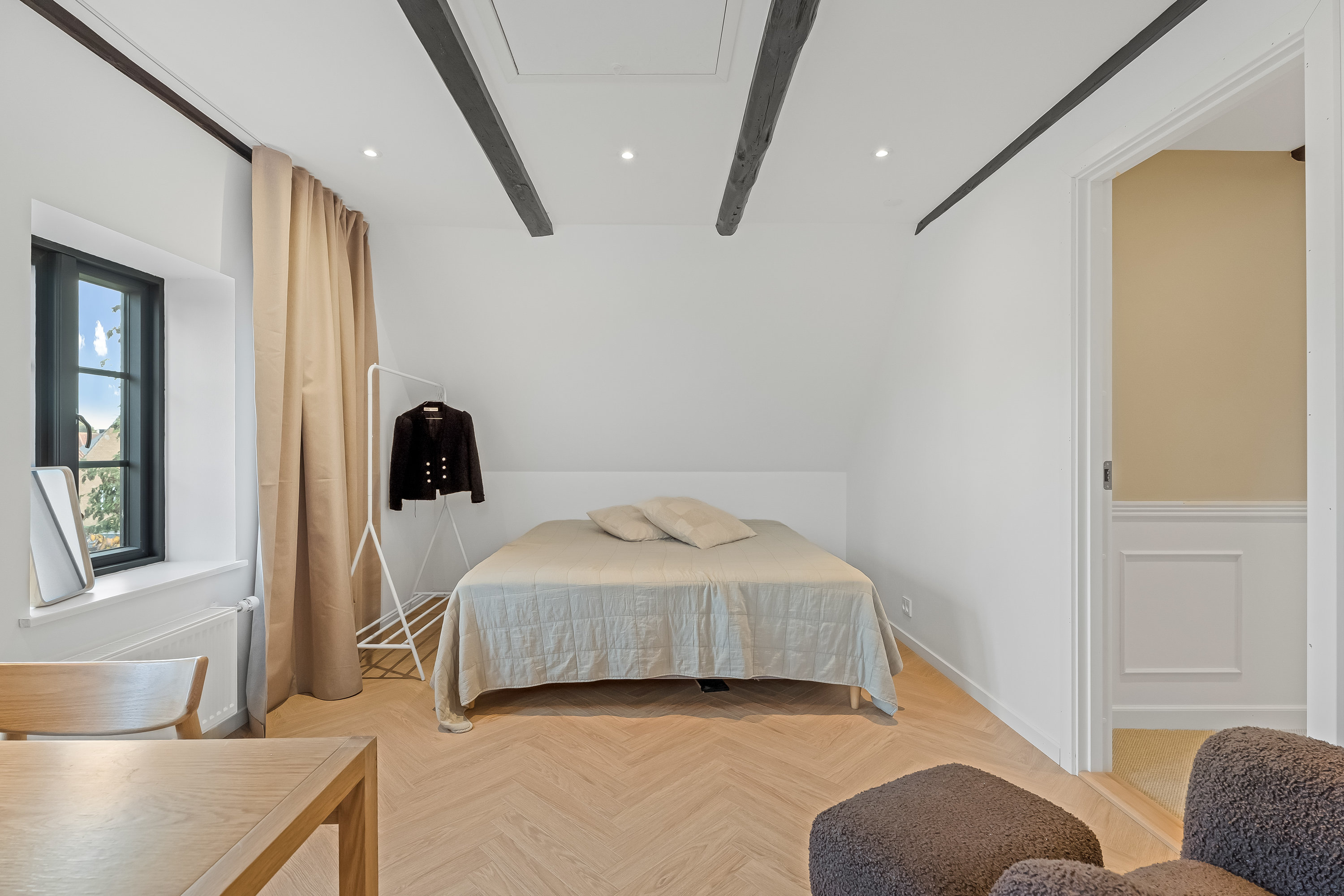 Fremhævet soveværelse billede i fuldskærmstilstand. Billede af Nr Alslev Langgade 62B, 4840 Nørre Alslev