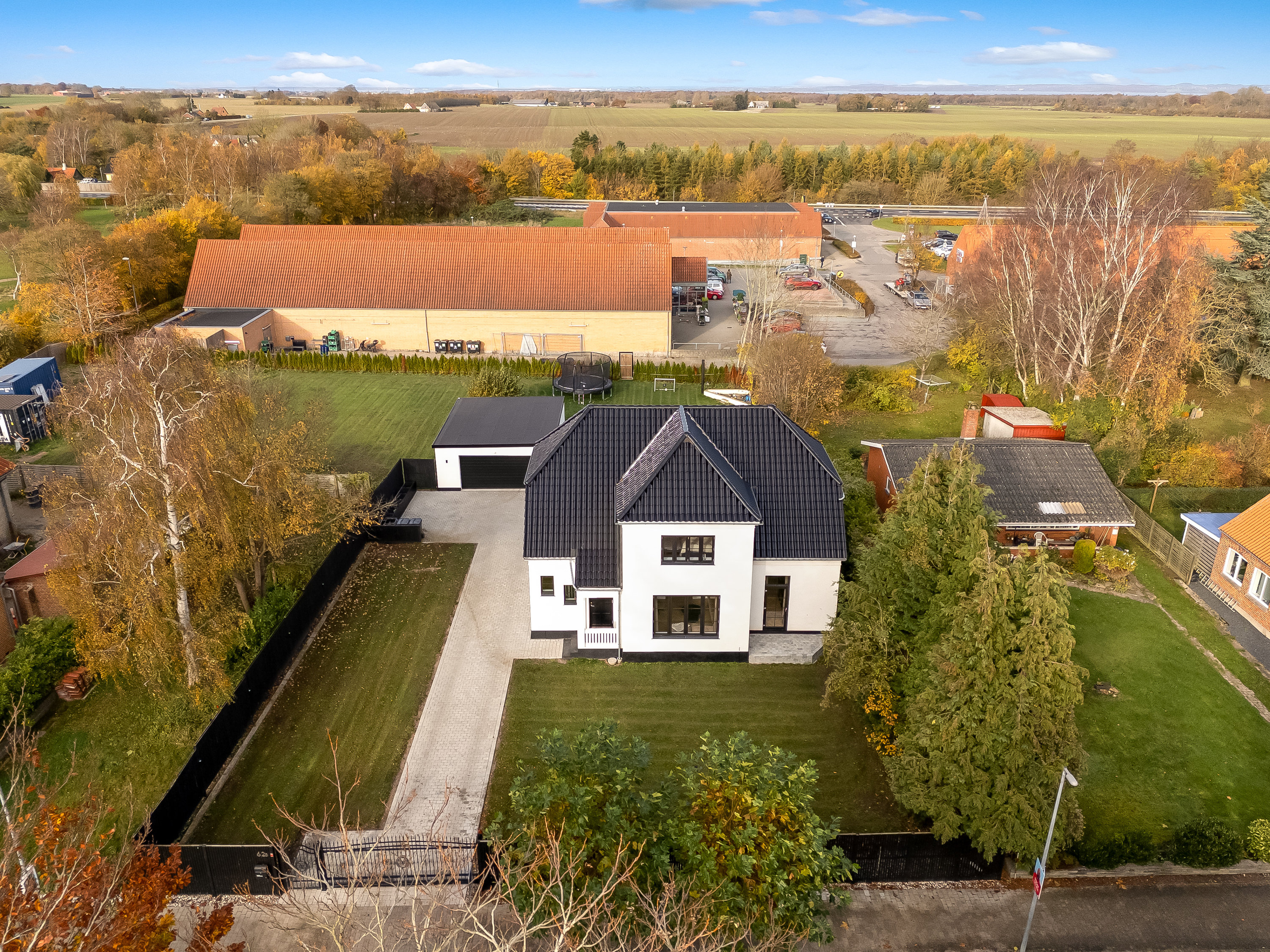 Villa: Mastefoto på Nr Alslev Langgade 62B, 4840 Nørre Alslev