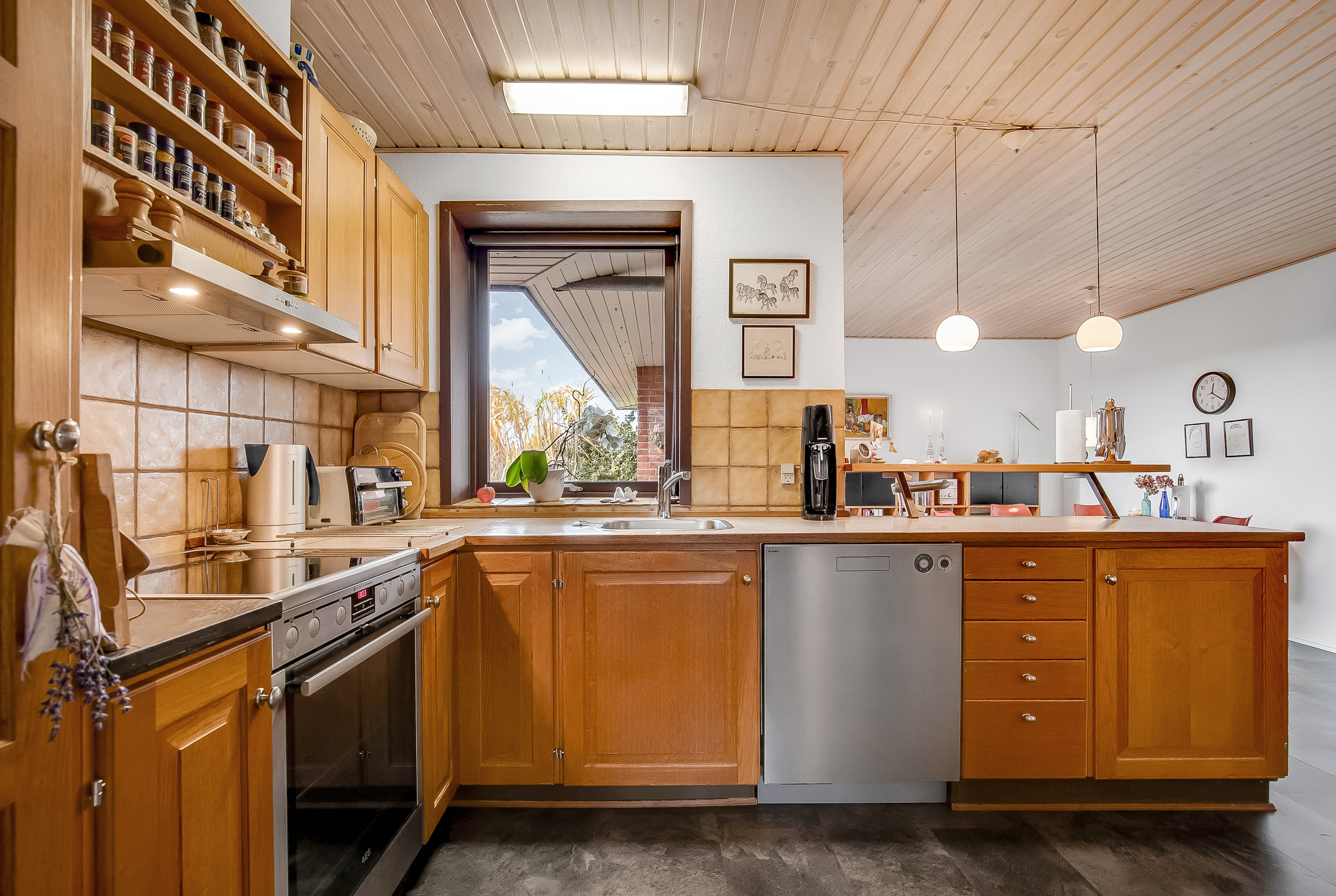 Fremhævet køkken billede i fuldskærmstilstand. Billede af Kildevang 14, Seest, 6000 Kolding