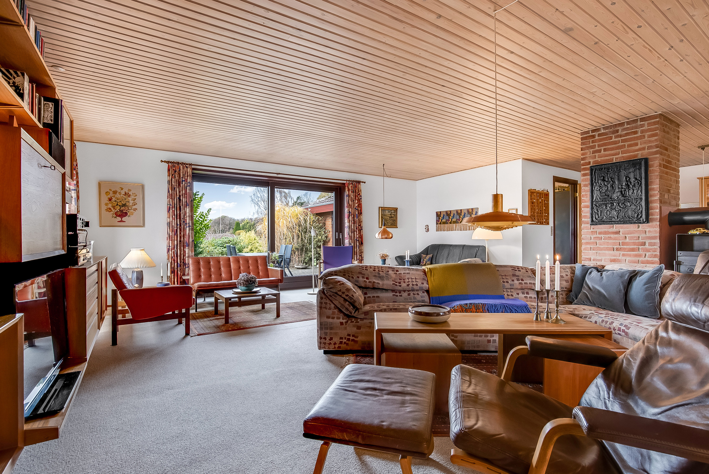 Fremhævet stue billede i fuldskærmstilstand. Billede af Kildevang 14, Seest, 6000 Kolding