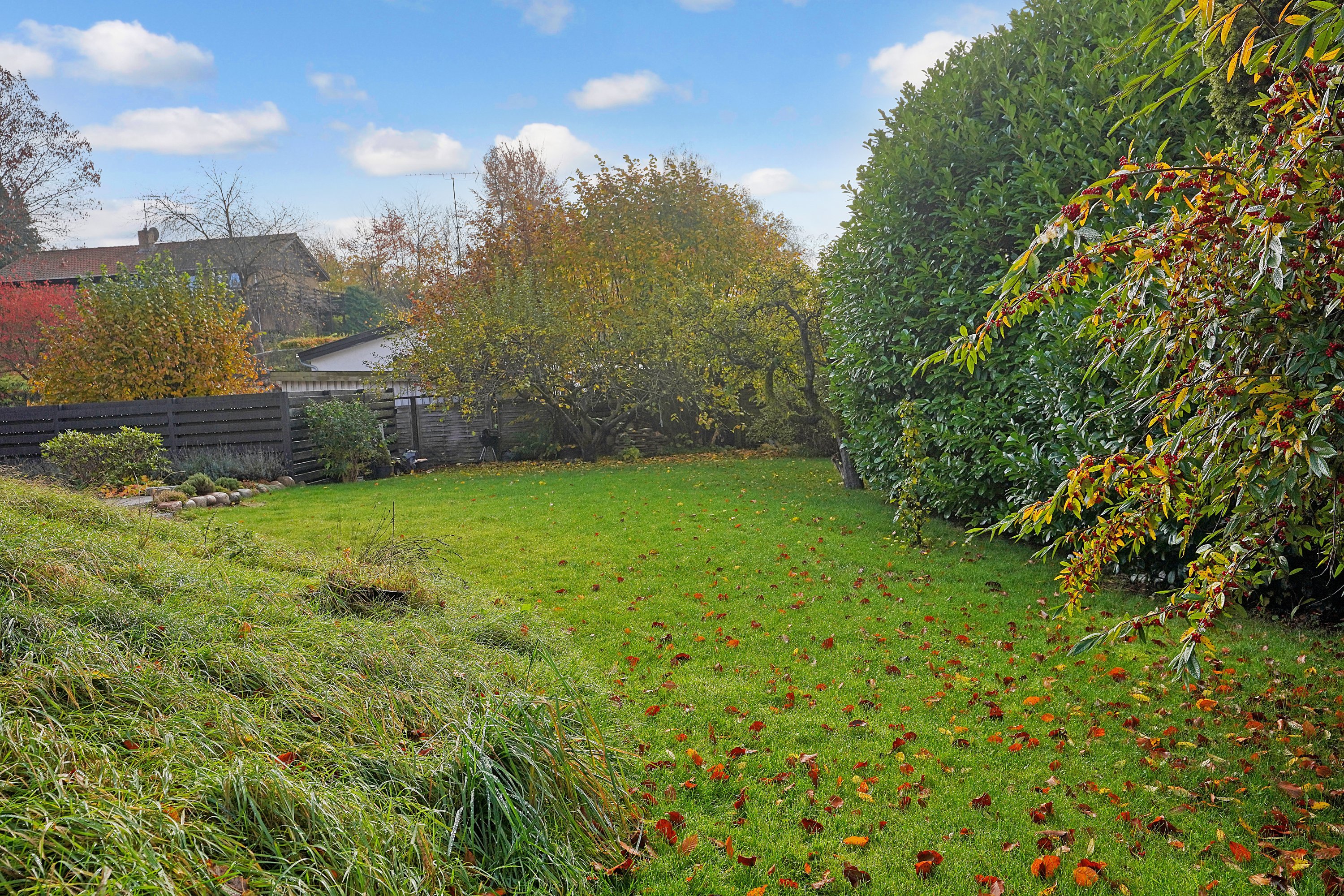 Fremhævet have billede i fuldskærmstilstand. Billede af Holmegårdsvang 10, 3400 Hillerød