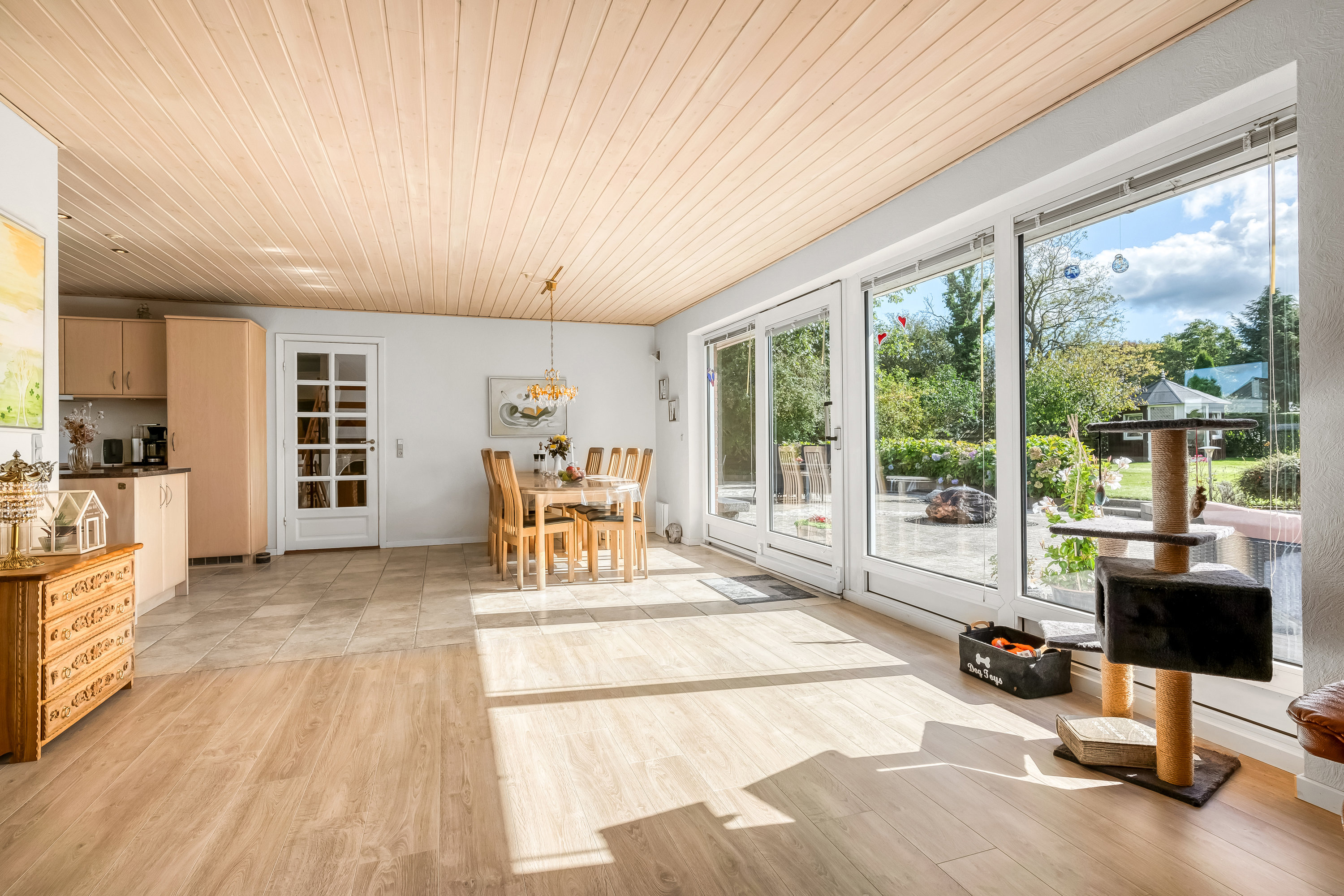 Fremhævet køkken alrum billede i fuldskærmstilstand. Billede af Ny Sognstrupvej 11, Nr Felding, 7500 Holstebro