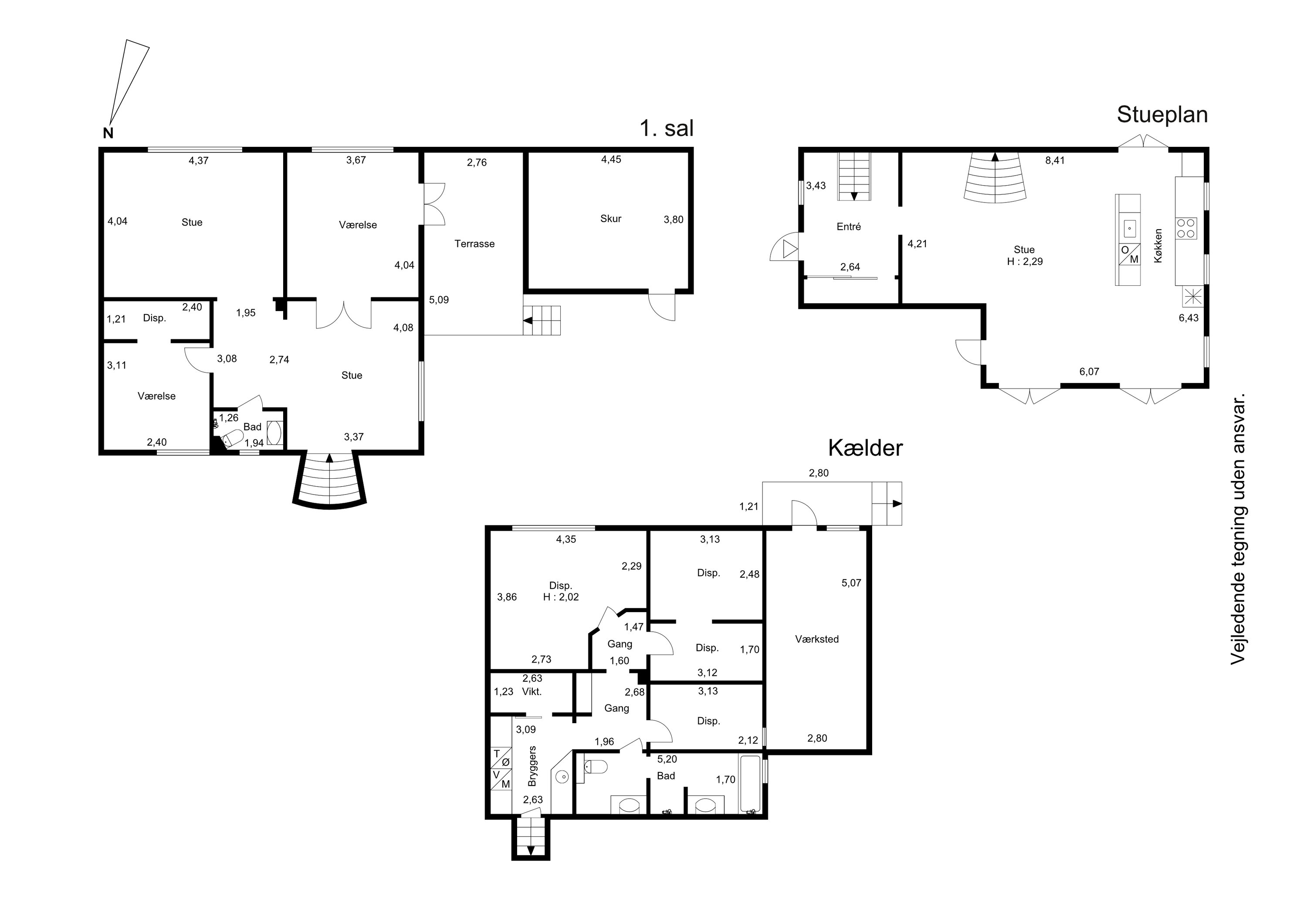 Plantegninger billede af Trekronervej 1, Strøby Egede, 4600 Køge