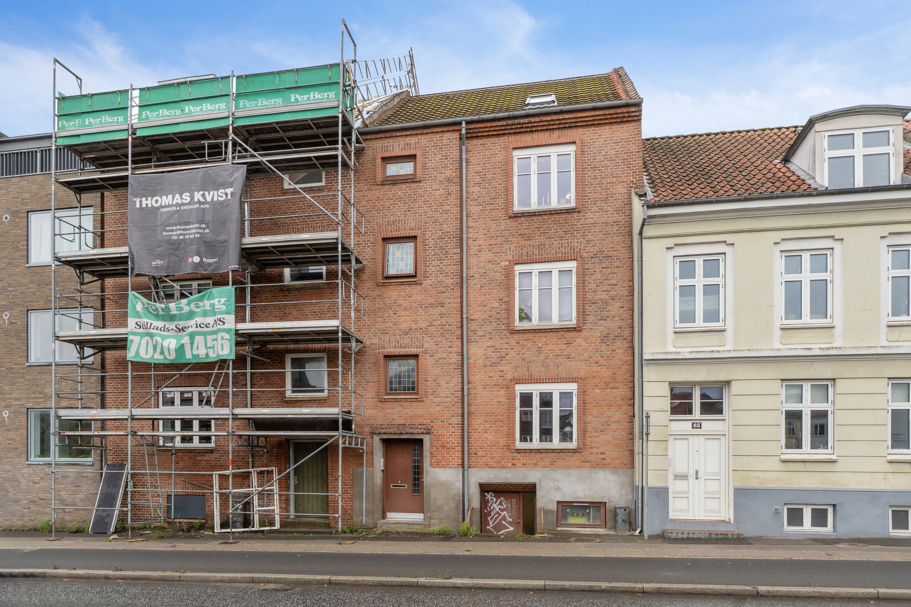 Fremhævet set fra vejen billede i fuldskærmstilstand. Billede af Randersvej 63, 2., 8200 Aarhus N