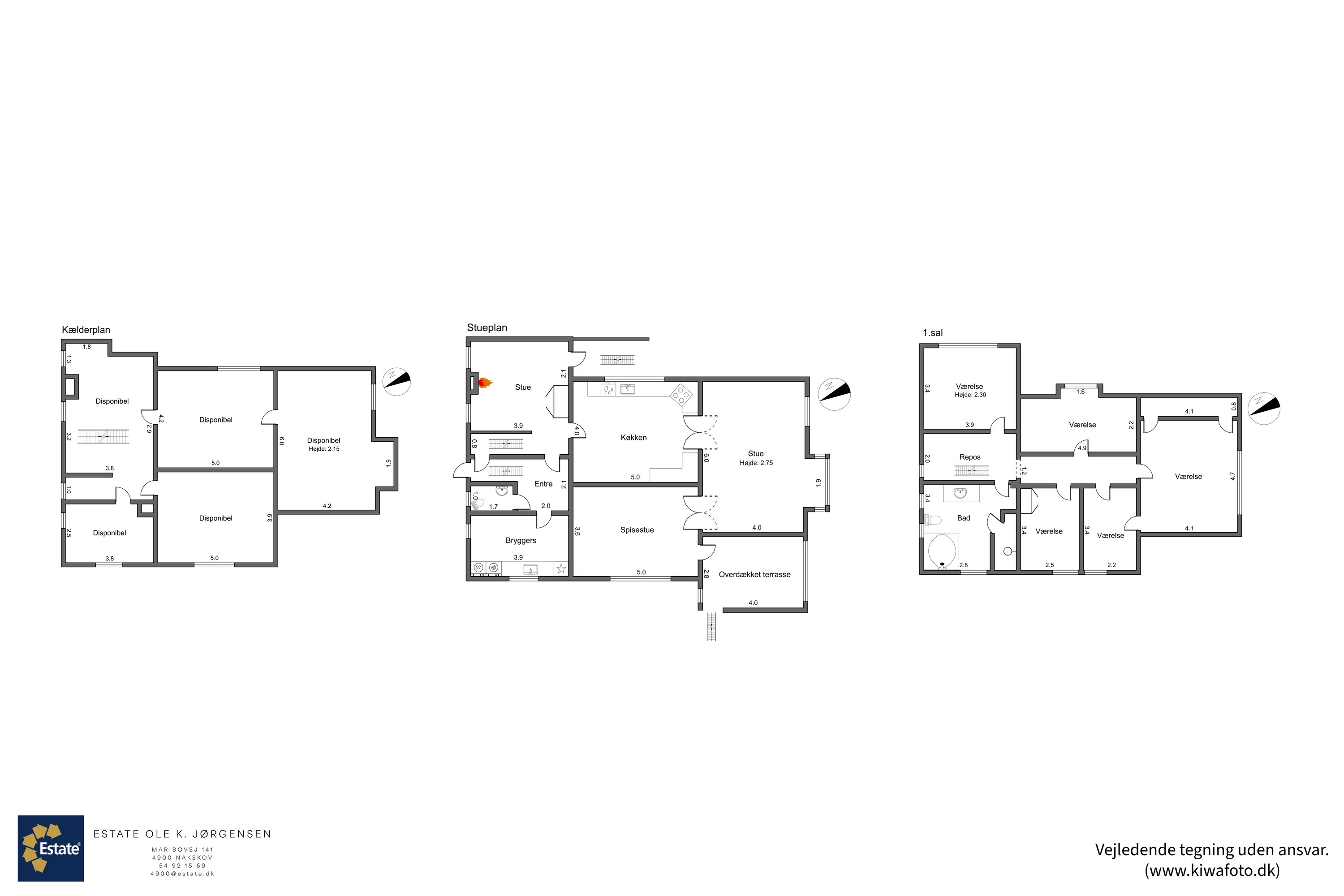 Plantegninger billede af Løjtoftevej 283, 4900 Nakskov