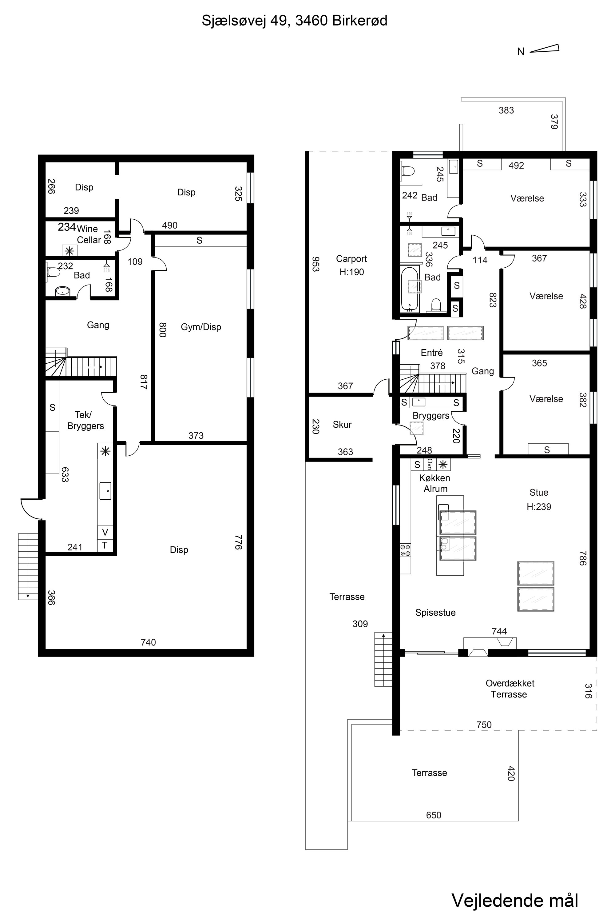 Fremhævet andet billede i fuldskærmstilstand. Billede af Sjælsøvej 49, 3460 Birkerød