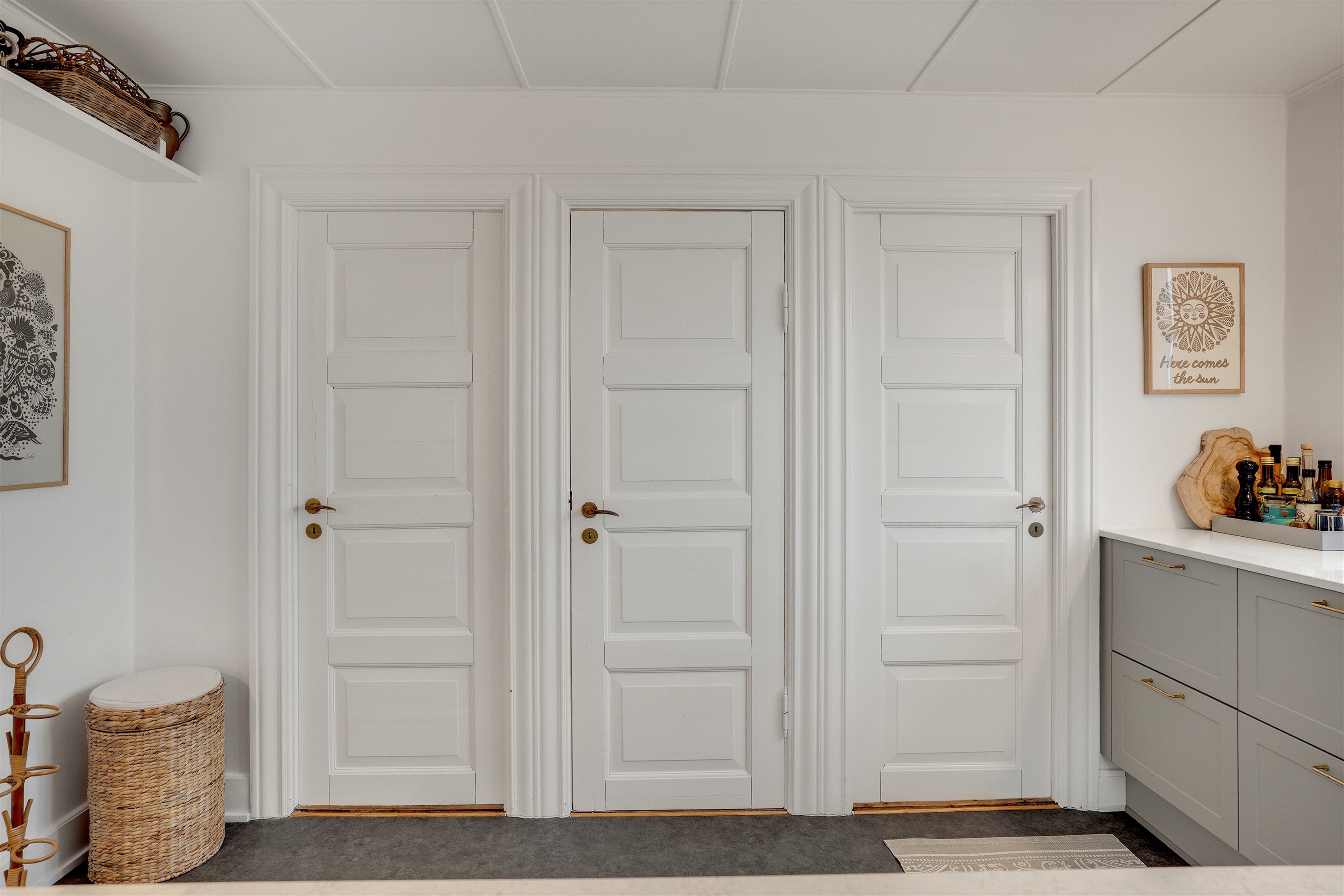 Fremhævet køkken billede i fuldskærmstilstand. Billede af De Lichtenbergs Vej 22, Nørup, 7182 Bredsten