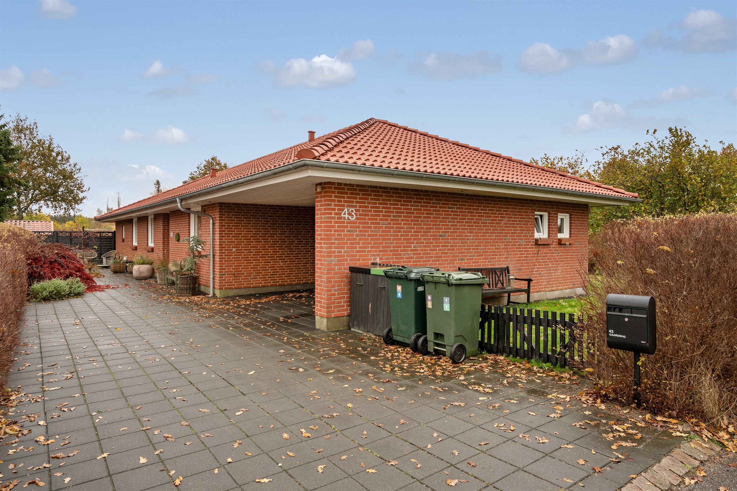 Fremhævet ejendommen billede i fuldskærmstilstand. Billede af Markskellet 43, 7190 Billund