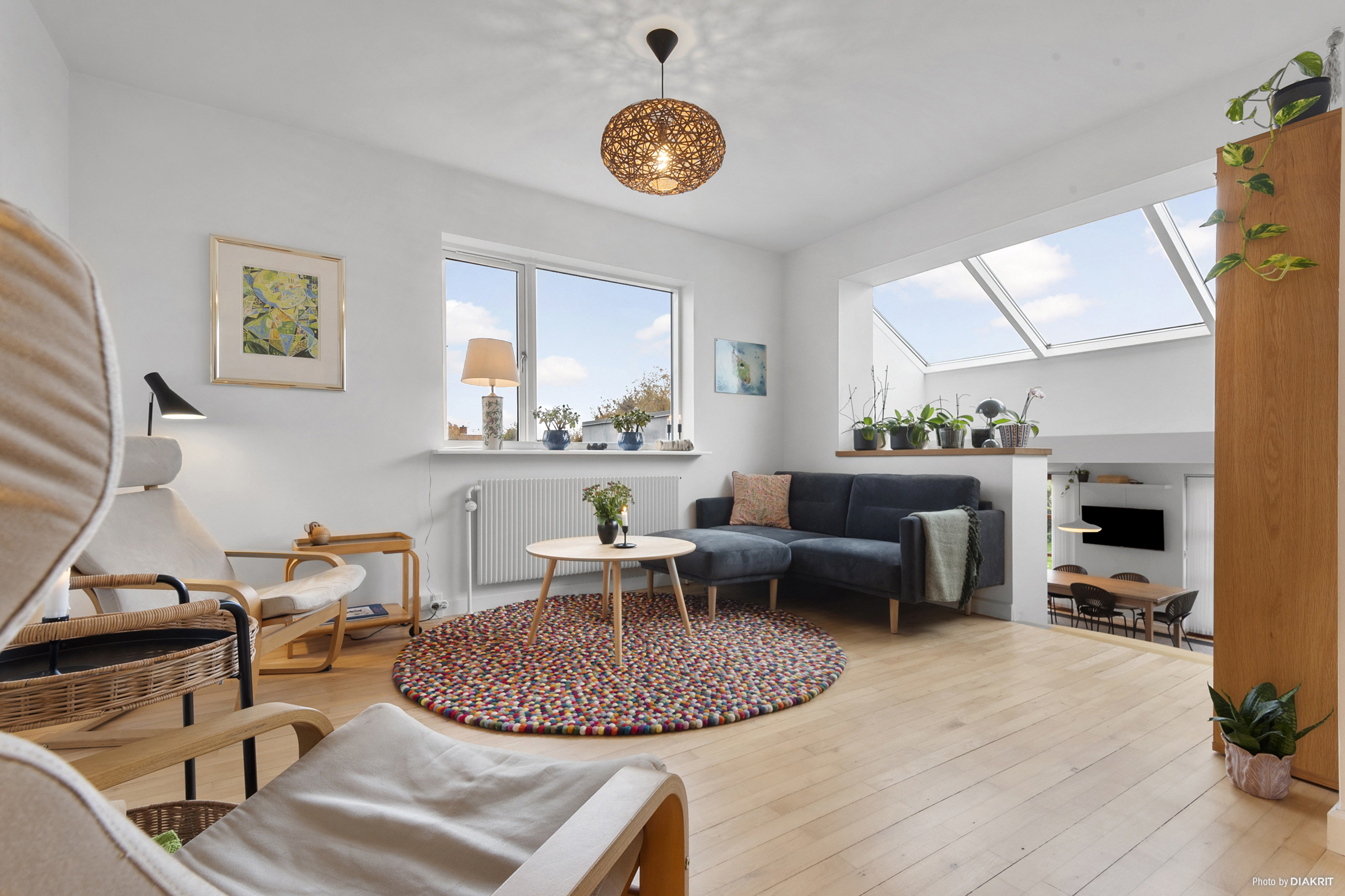 Fremhævet stue billede i fuldskærmstilstand. Billede af Trekronervej 1, Strøby Egede, 4600 Køge