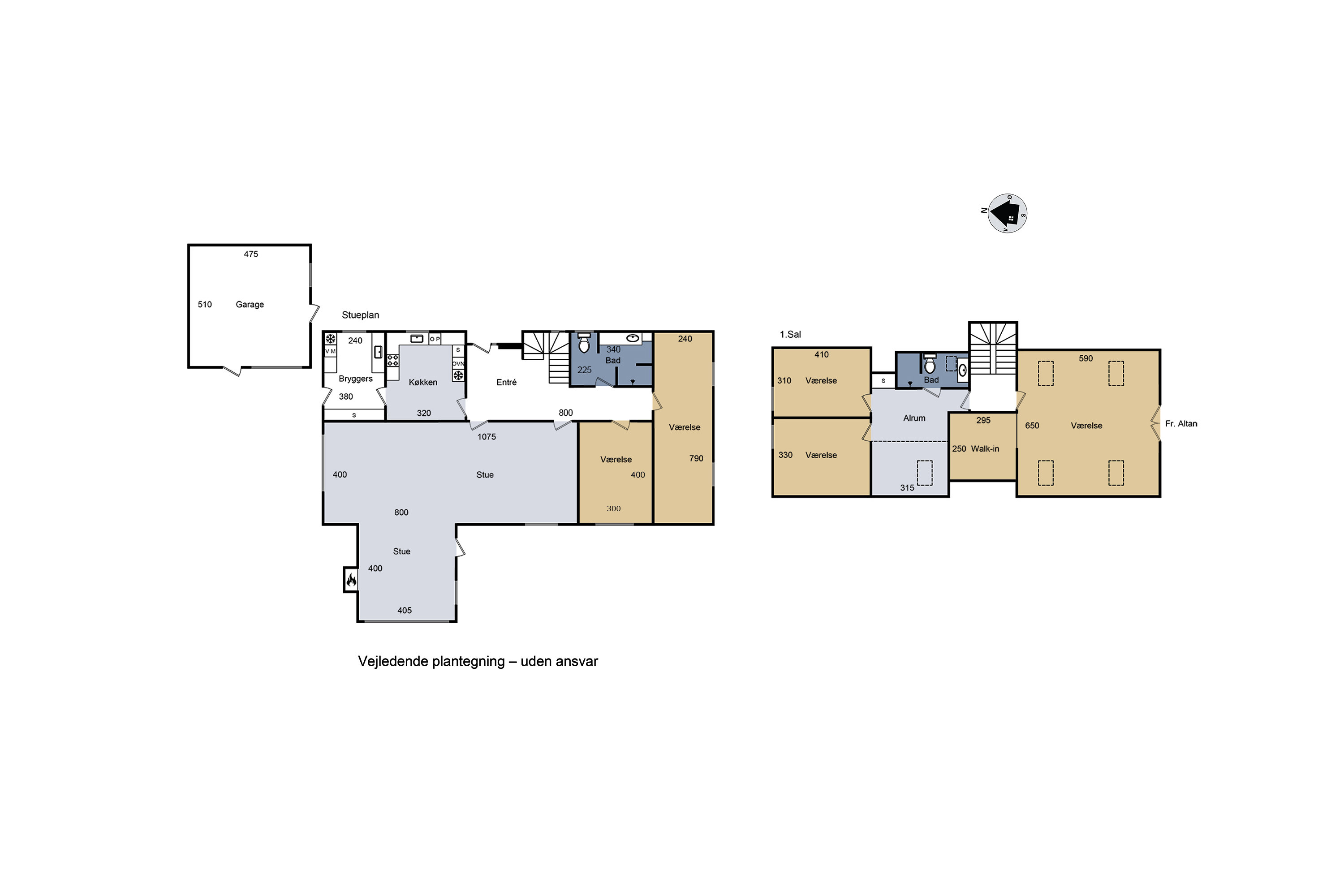 Plantegninger billede af Hagelbjergvej 23, 4100 Ringsted