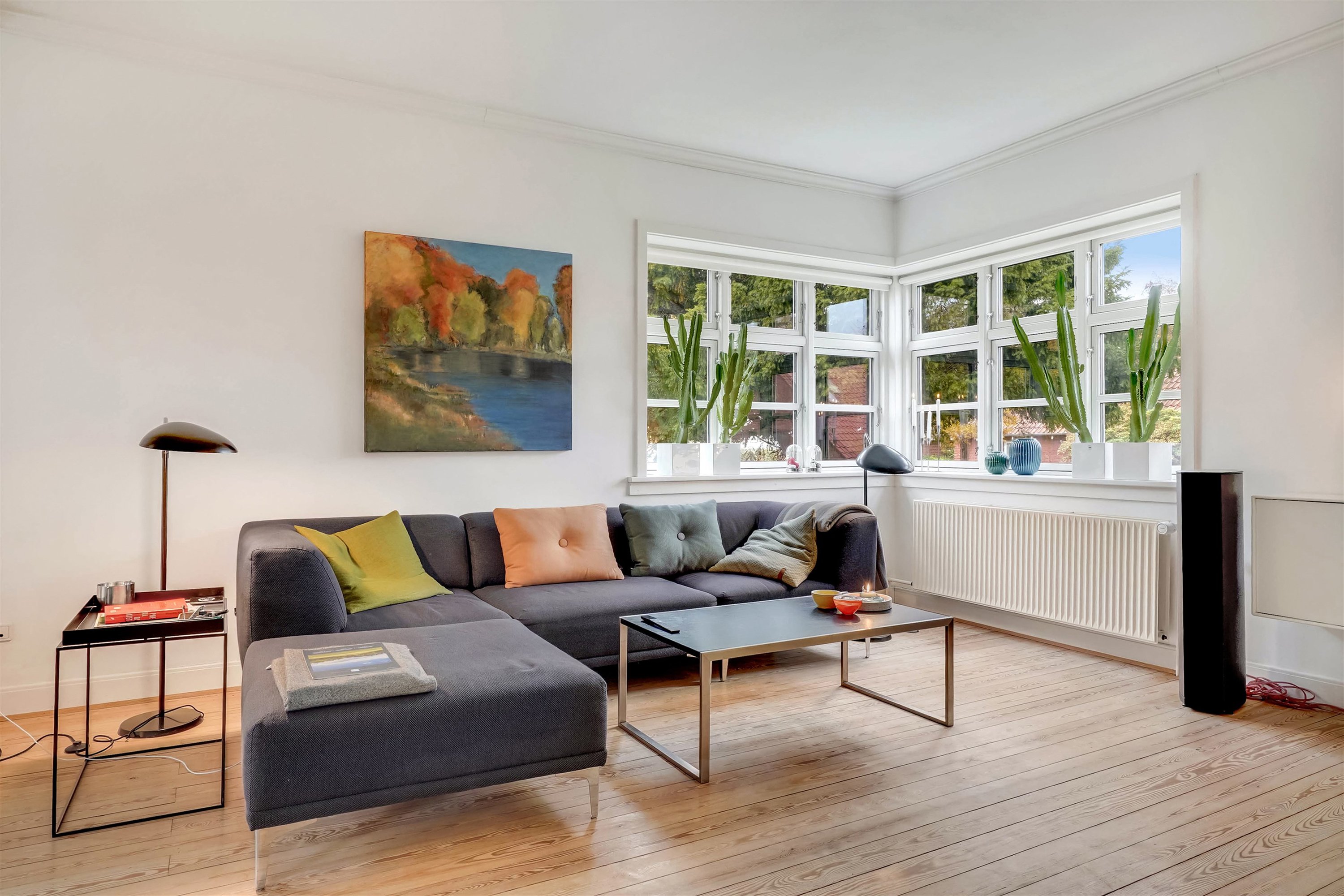 Fremhævet stue billede i fuldskærmstilstand. Billede af Baldursgade 41, 6700 Esbjerg