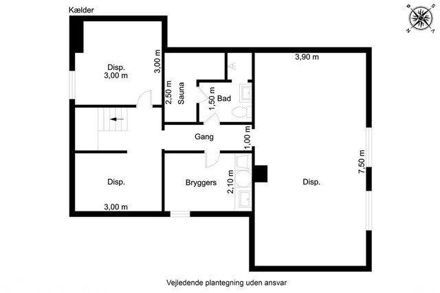 Plantegninger billede af Strandvej 65, 5700 Svendborg