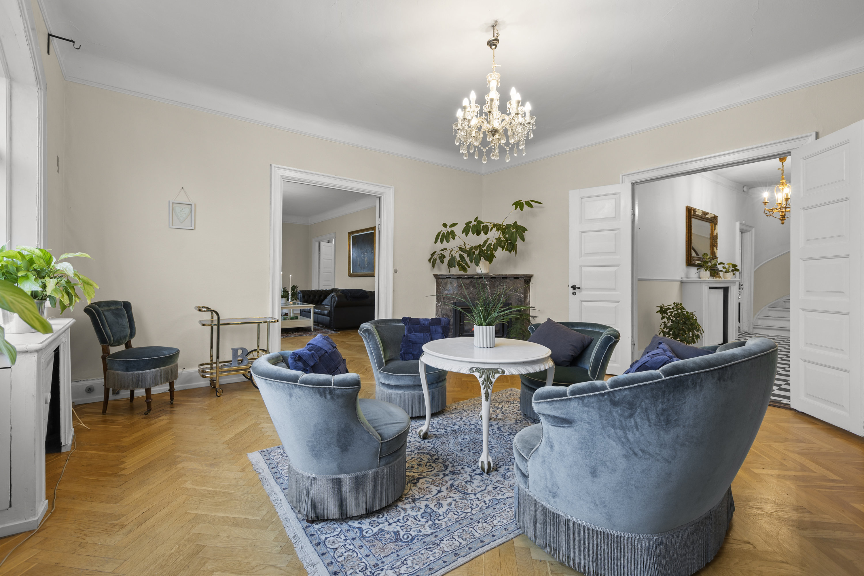 Fremhævet stue billede i fuldskærmstilstand. Billede af Sandvejsbanken 17, 4220 Korsør