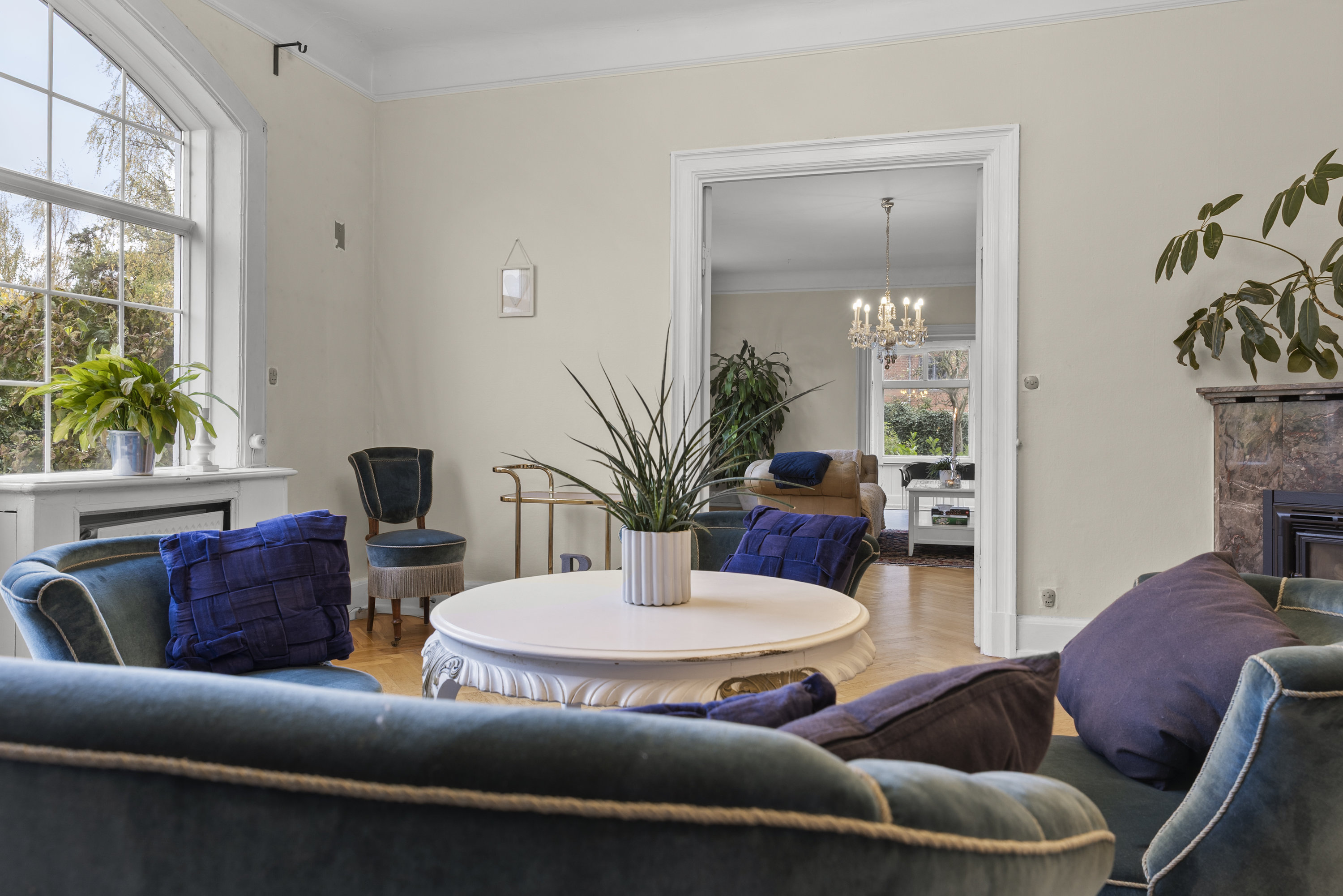 Fremhævet stue billede i fuldskærmstilstand. Billede af Sandvejsbanken 17, 4220 Korsør