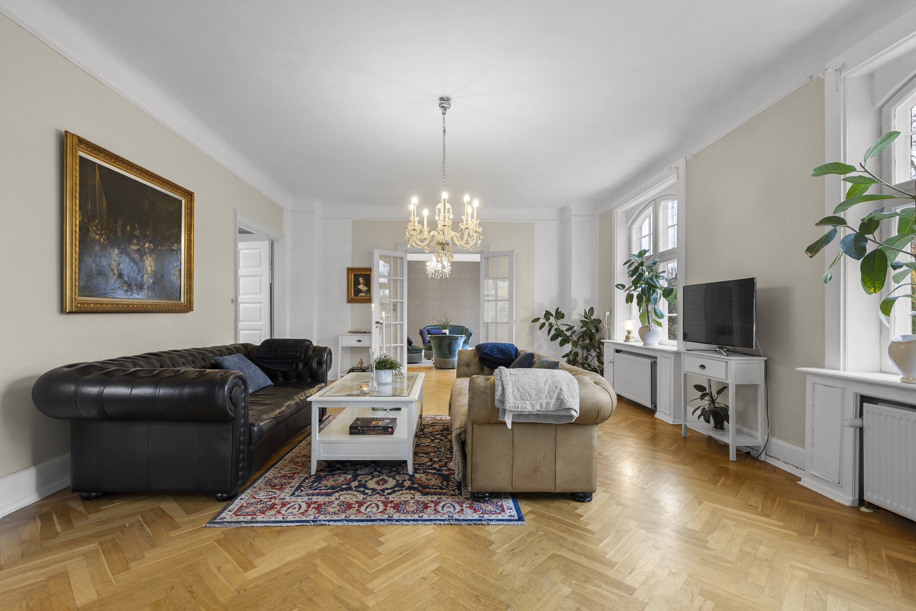 Miniaturebillede 2: stue. Billede af Sandvejsbanken 17, 4220 Korsør