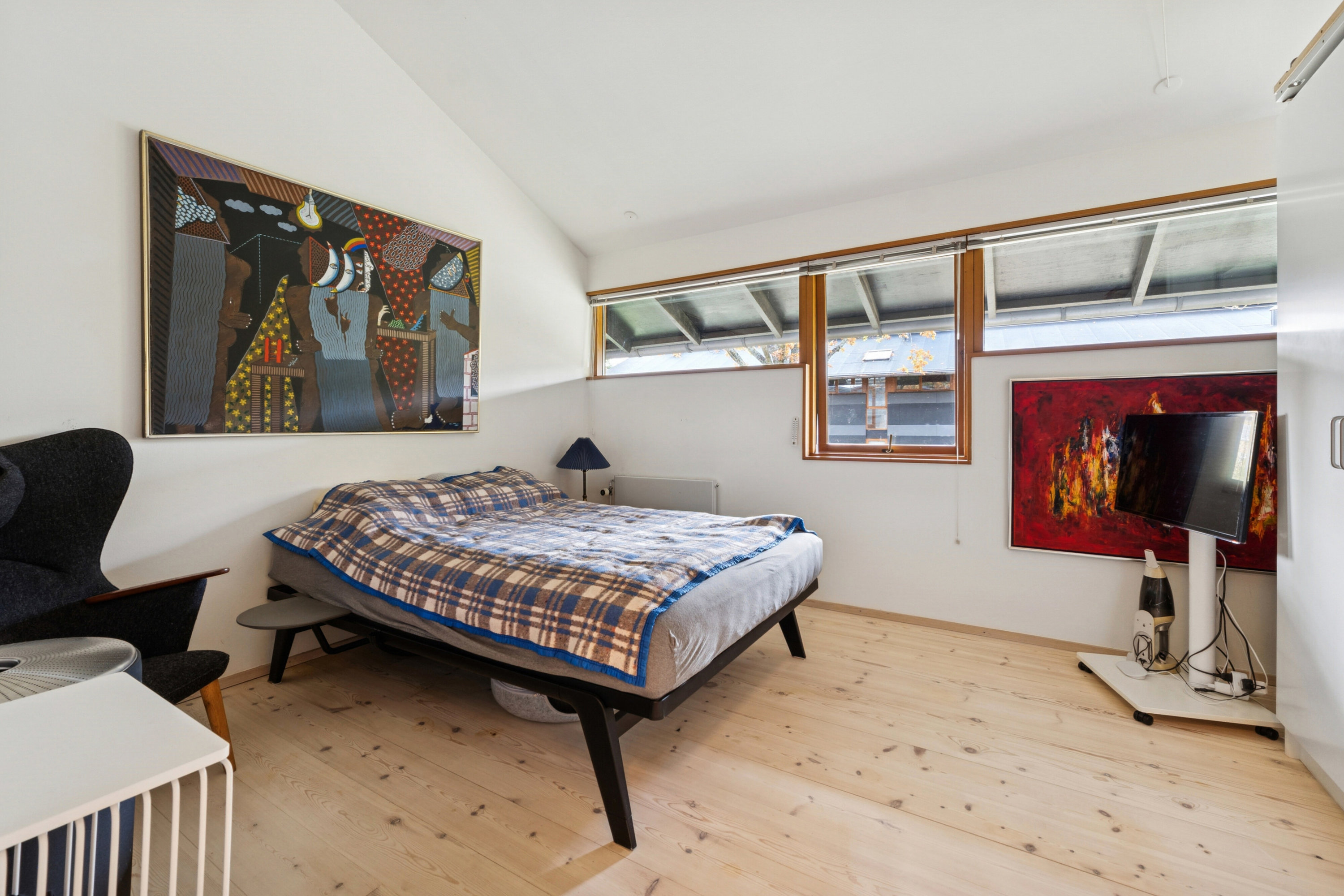 Fremhævet soveværelse billede i fuldskærmstilstand. Billede af Dianas Have 44, 2970 Hørsholm