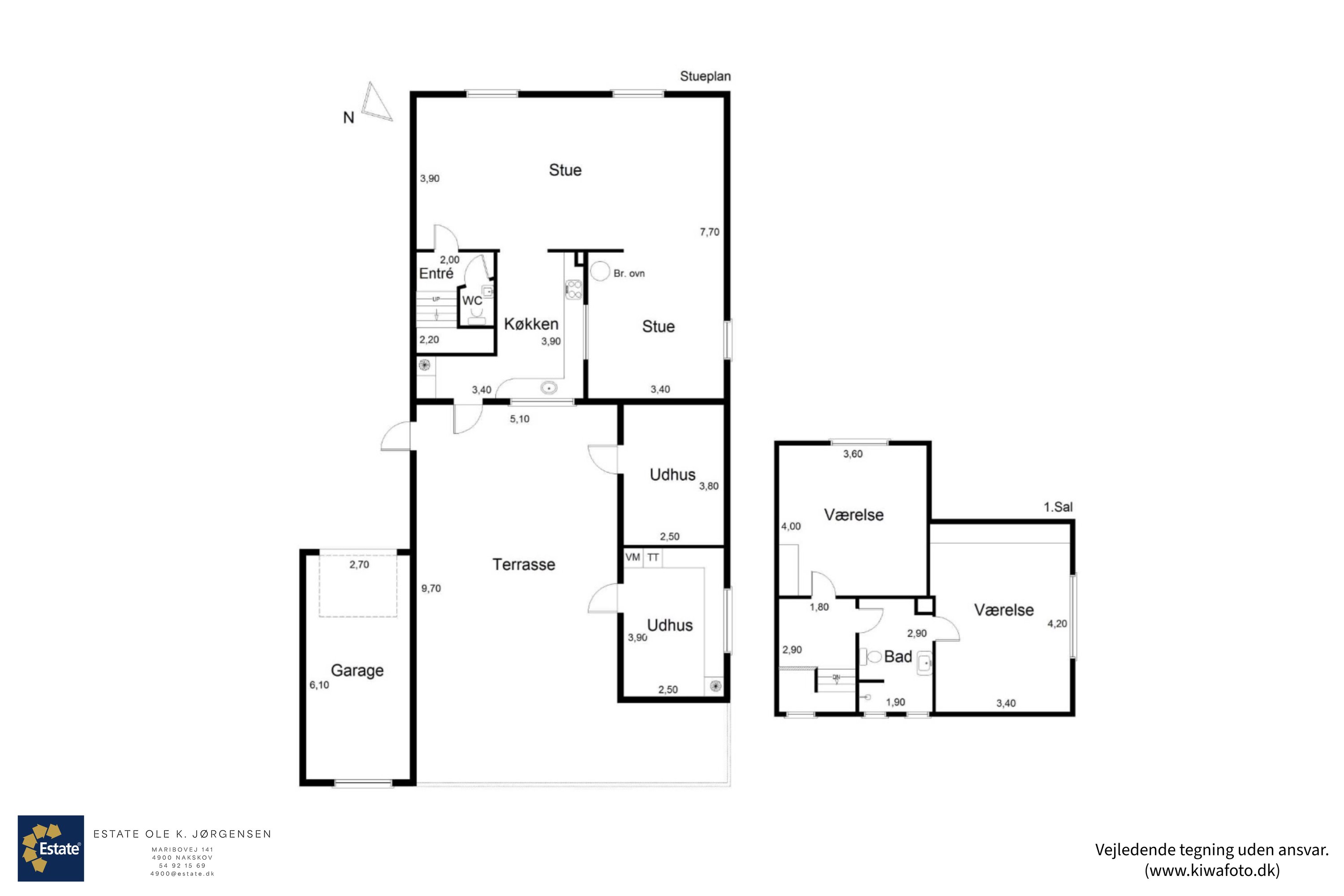 Plantegninger billede af Skandsen 68, 4900 Nakskov