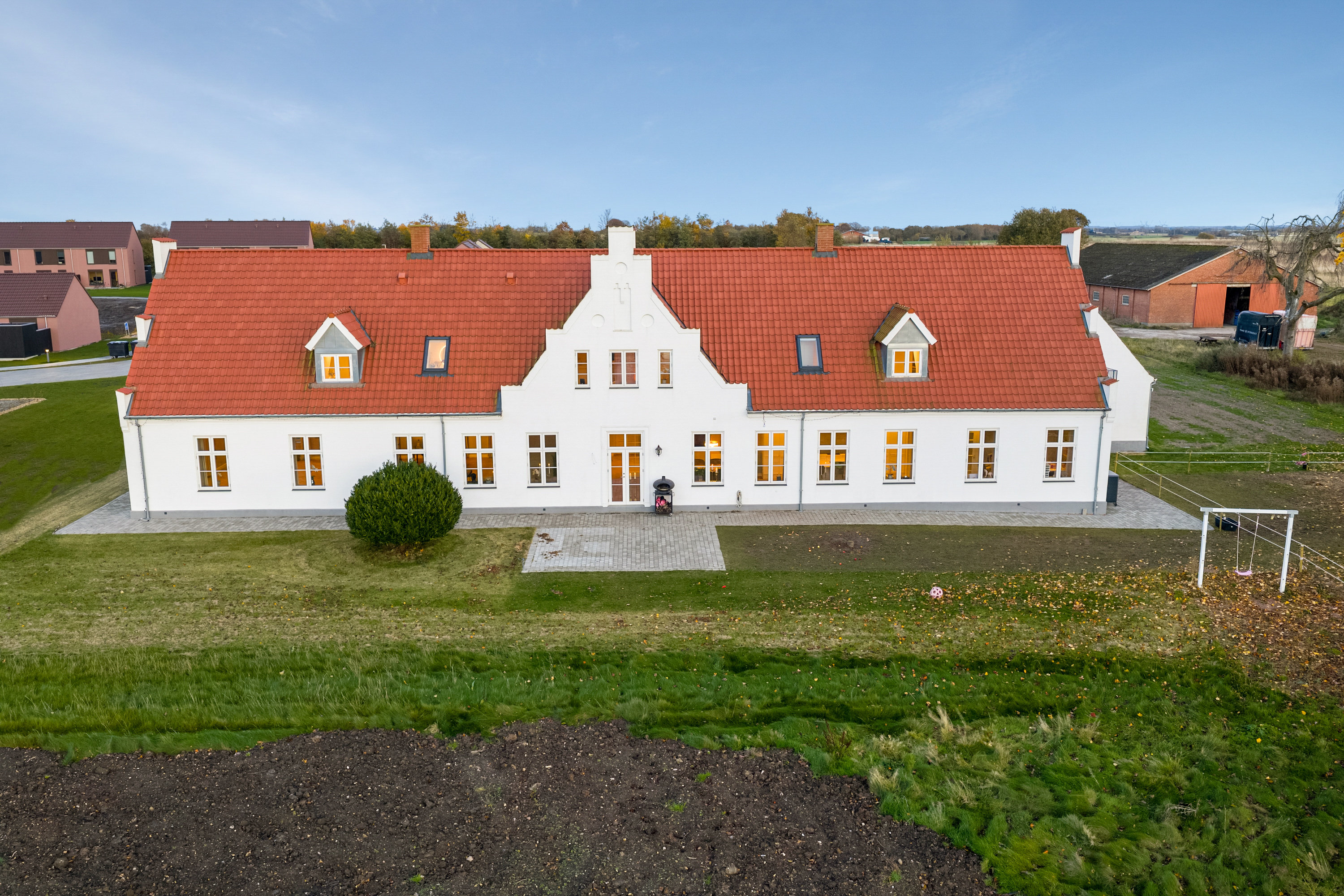 Fremhævet luftfoto billede i fuldskærmstilstand. Billede af Dådyrbakken 96, 5500 Middelfart