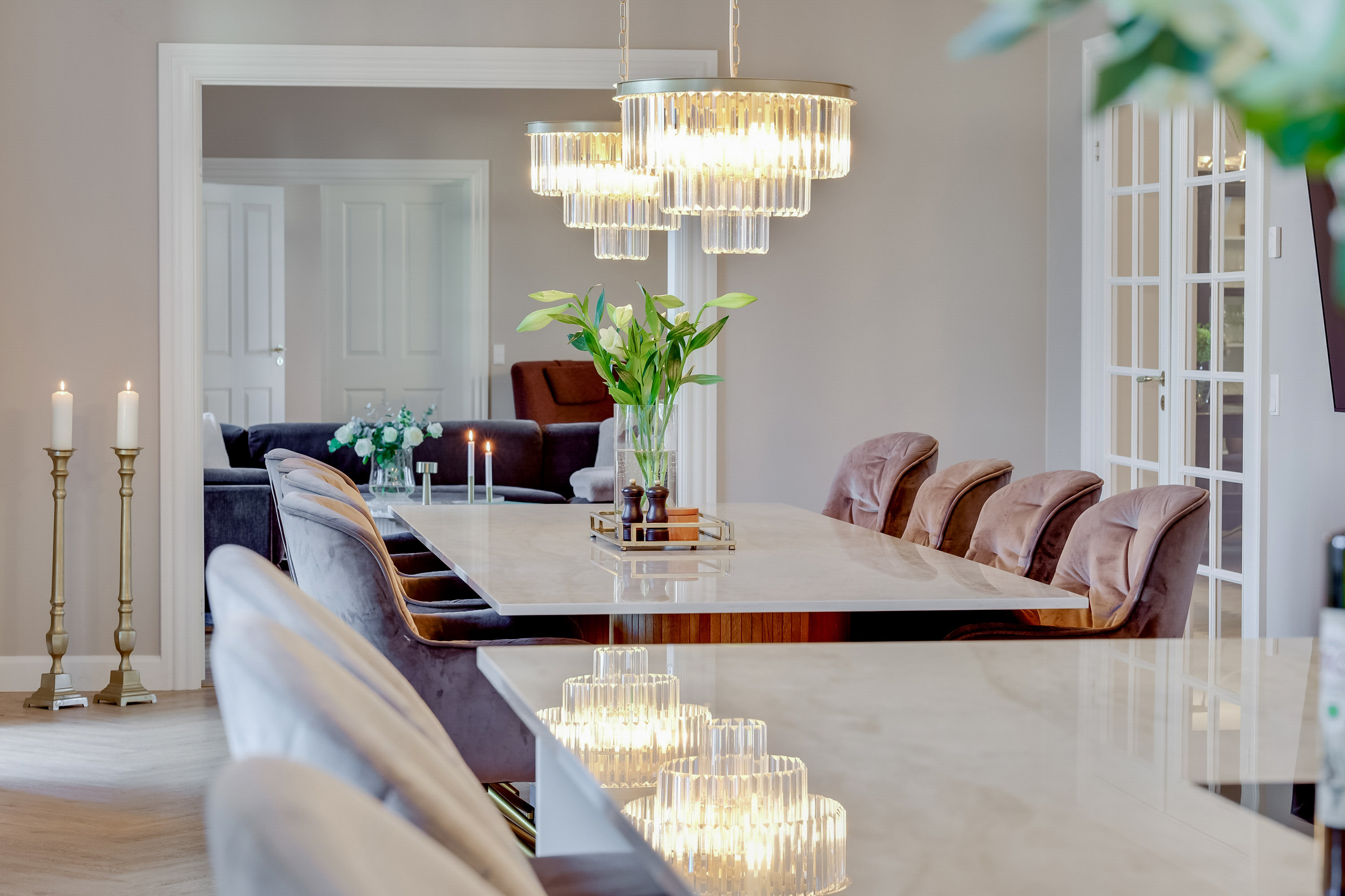 Fremhævet køkken alrum billede i fuldskærmstilstand. Billede af Dådyrbakken 96, 5500 Middelfart