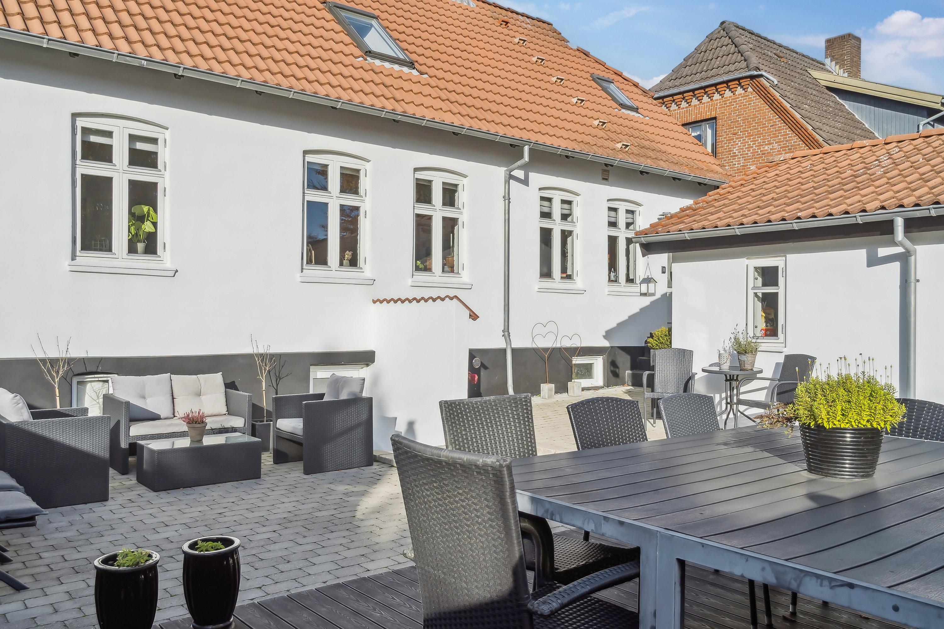 Fremhævet terrasse billede i fuldskærmstilstand. Billede af Horsensvej 2, 8722 Hedensted