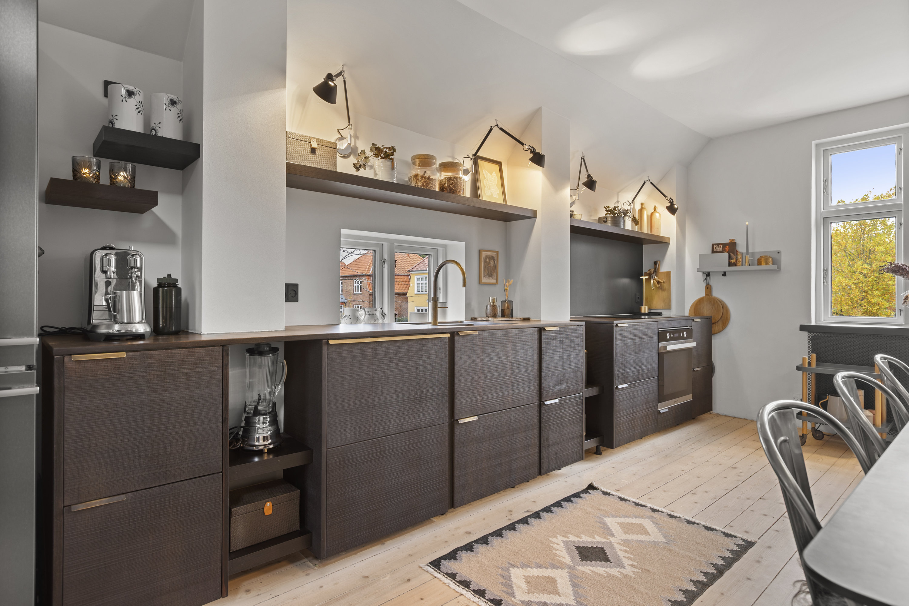 Fremhævet køkken billede i fuldskærmstilstand. Billede af Teglovnsvej 26, 1., 4100 Ringsted