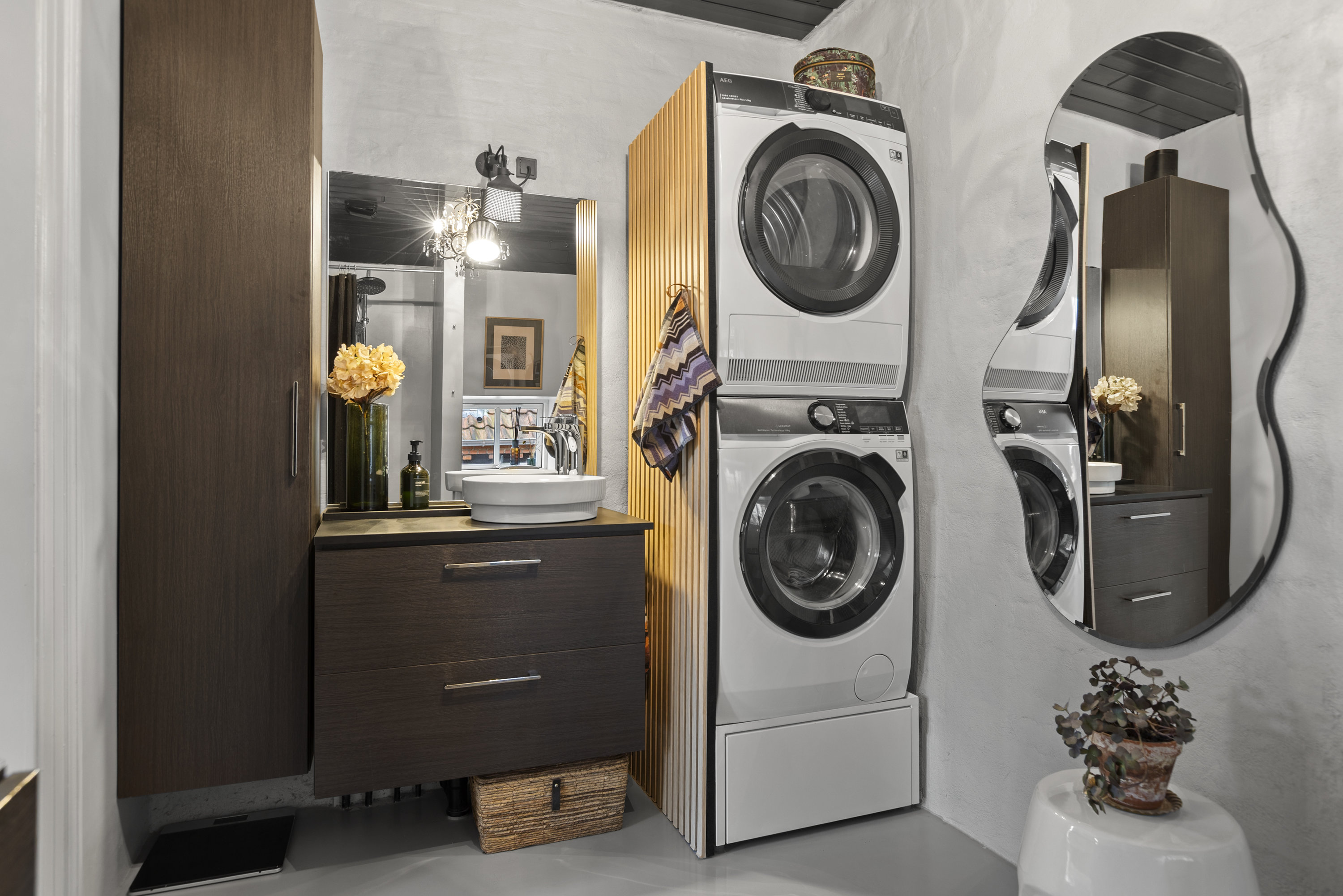 Fremhævet badeværelse billede i fuldskærmstilstand. Billede af Teglovnsvej 26, 1., 4100 Ringsted