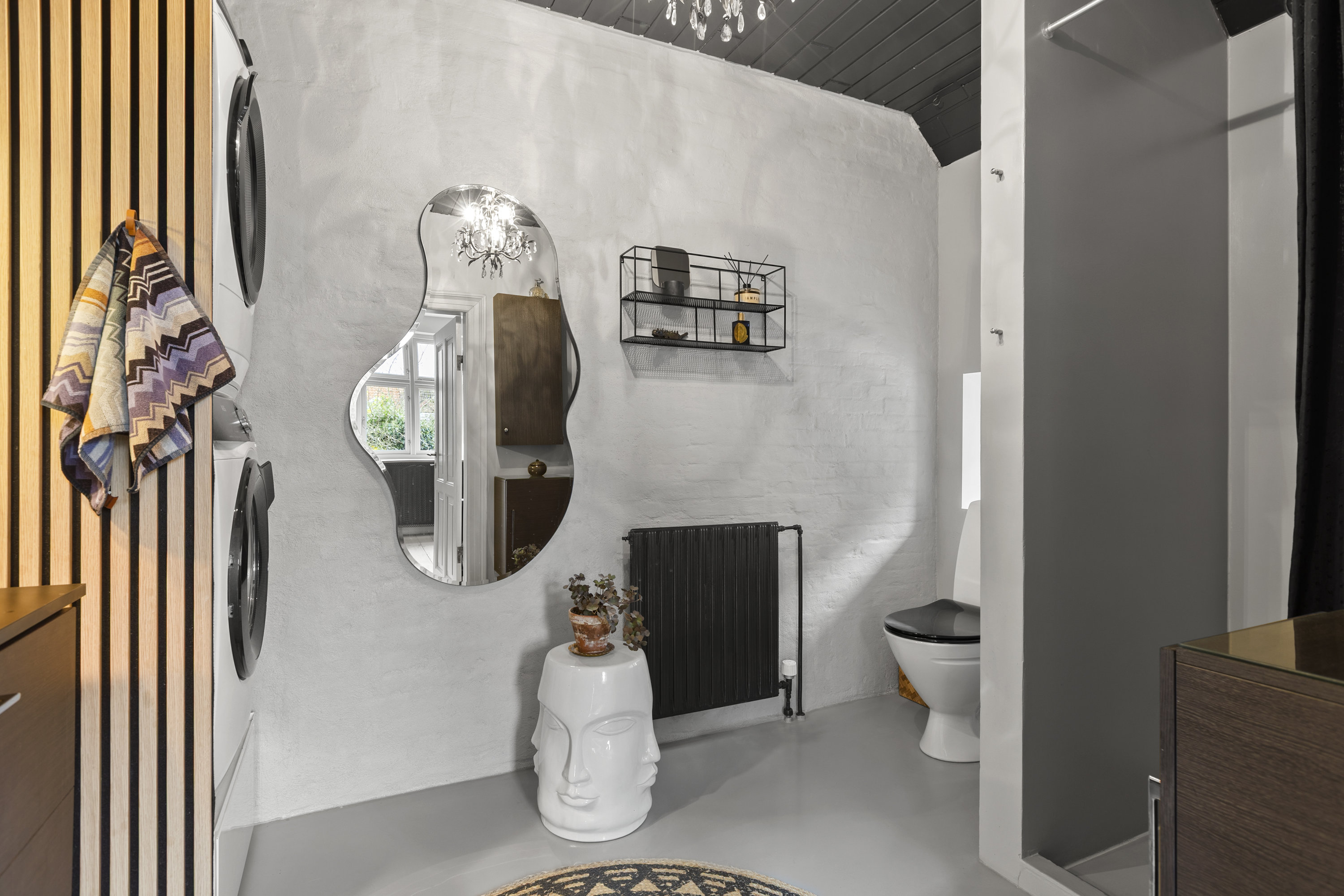 Fremhævet badeværelse billede i fuldskærmstilstand. Billede af Teglovnsvej 26, 1., 4100 Ringsted