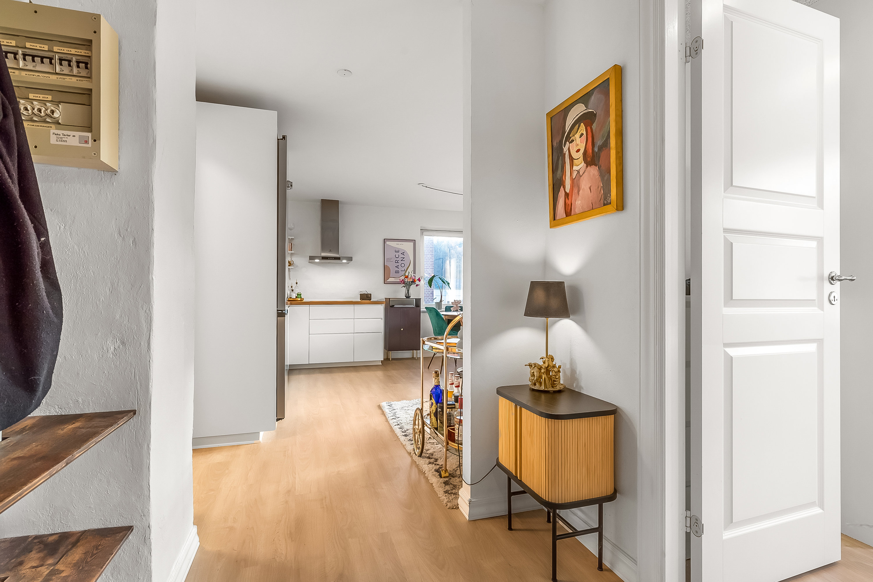 Fremhævet gang billede i fuldskærmstilstand. Billede af Hostrupsvej 1, st.., 7100 Vejle