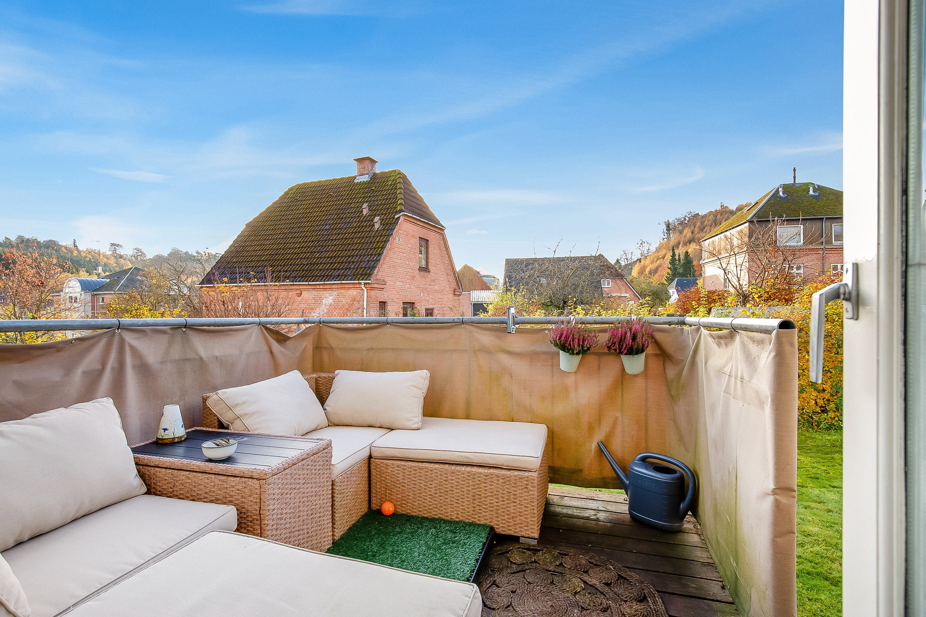 Fremhævet altan billede i fuldskærmstilstand. Billede af Hostrupsvej 1, st.., 7100 Vejle