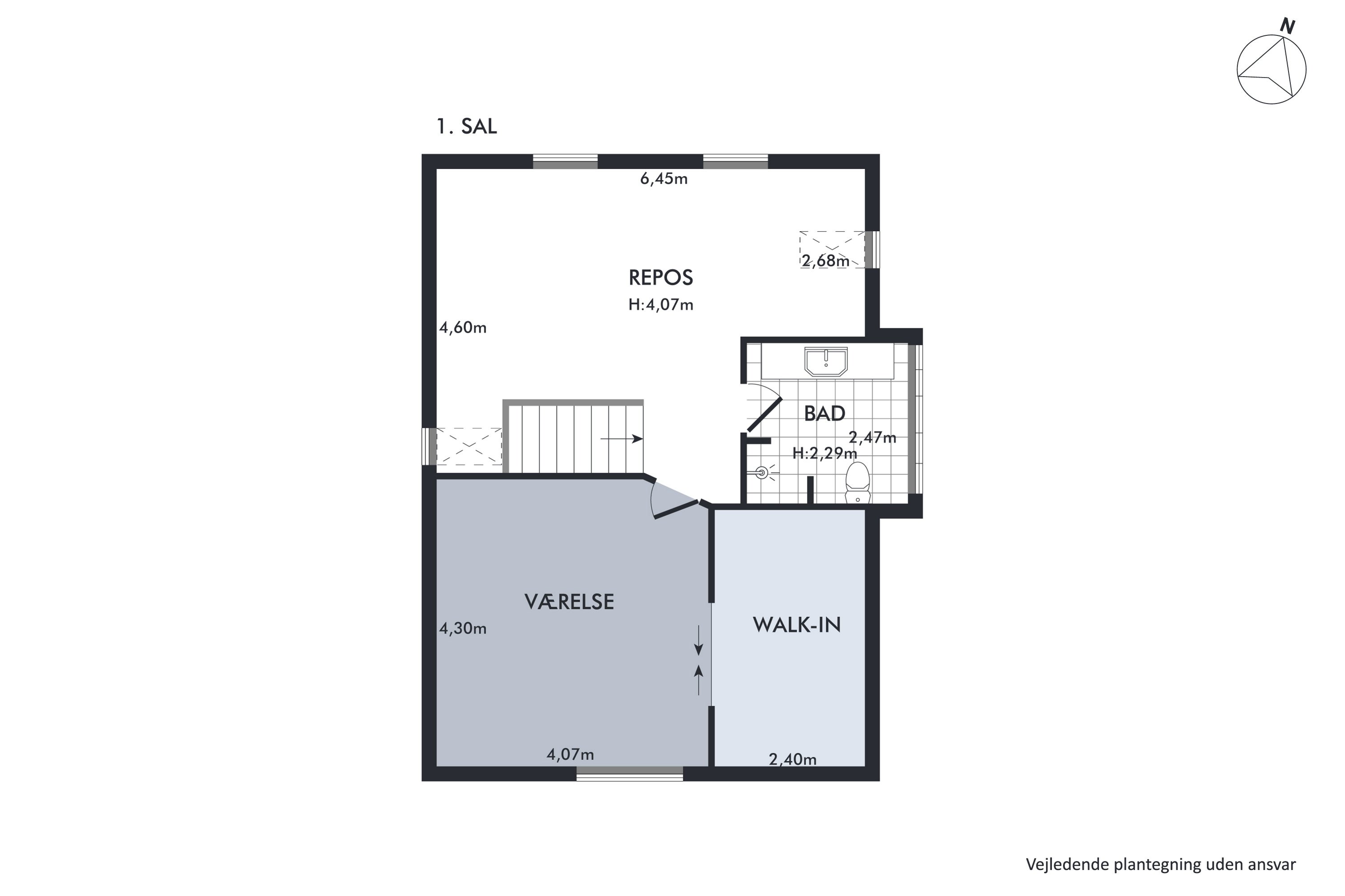 Plantegninger billede af Egebjergvej 180, 8700 Horsens