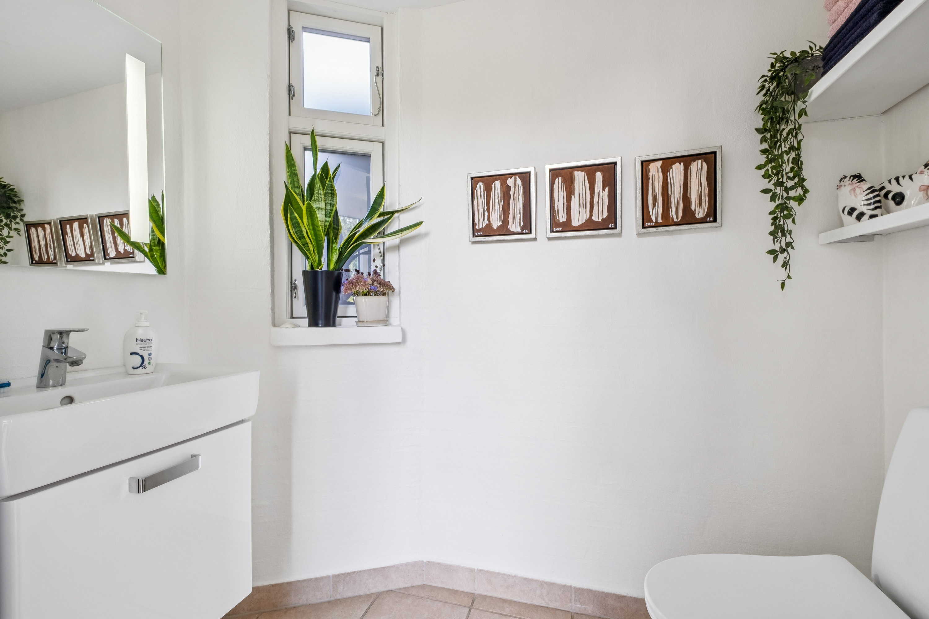 Fremhævet badeværelse billede i fuldskærmstilstand. Billede af Egebjergvej 180, 8700 Horsens