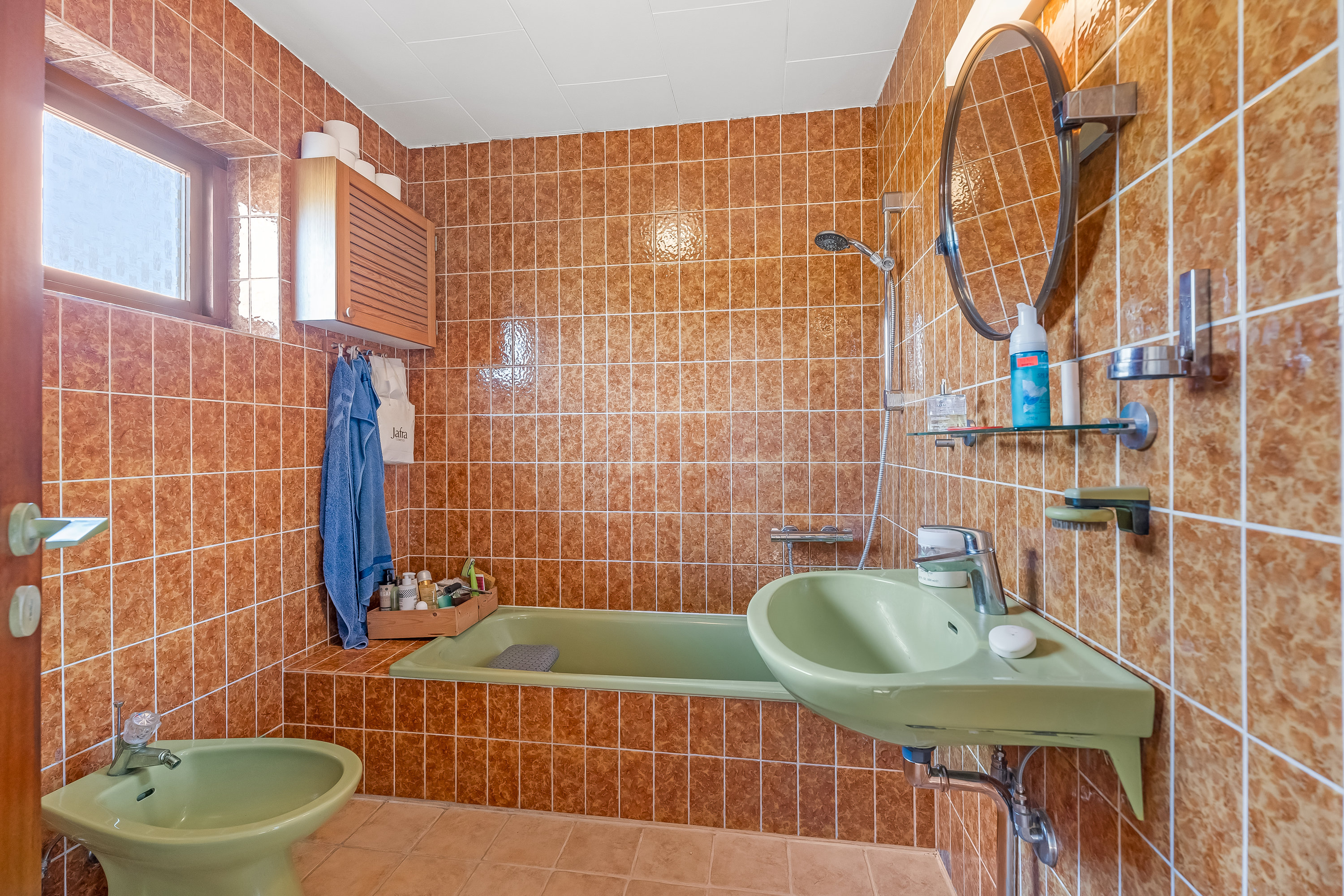 Fremhævet badeværelse billede i fuldskærmstilstand. Billede af Egevej 6, Systofte Skovby, 4800 Nykøbing F