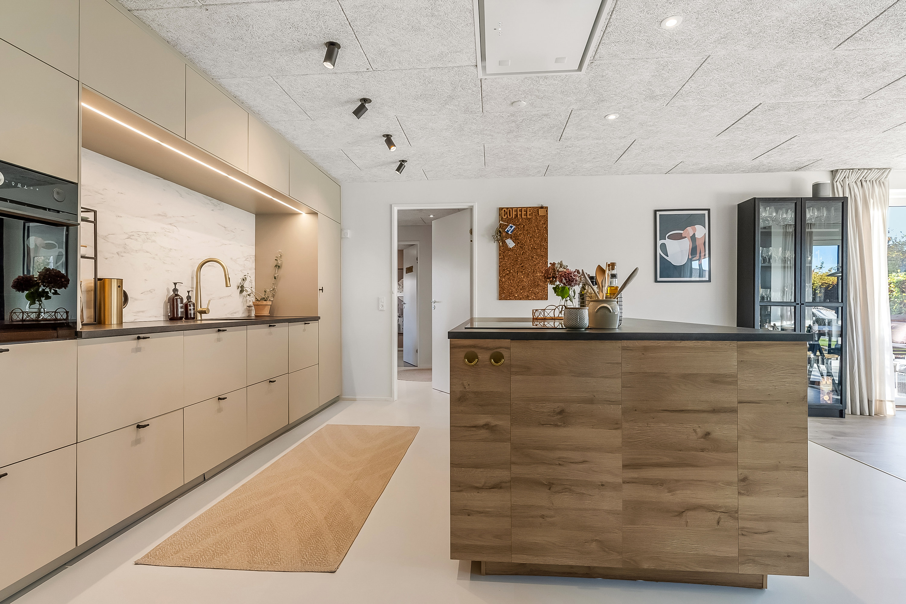 Villa: Køkken på Stagebjergparken 30, 6051 Almind