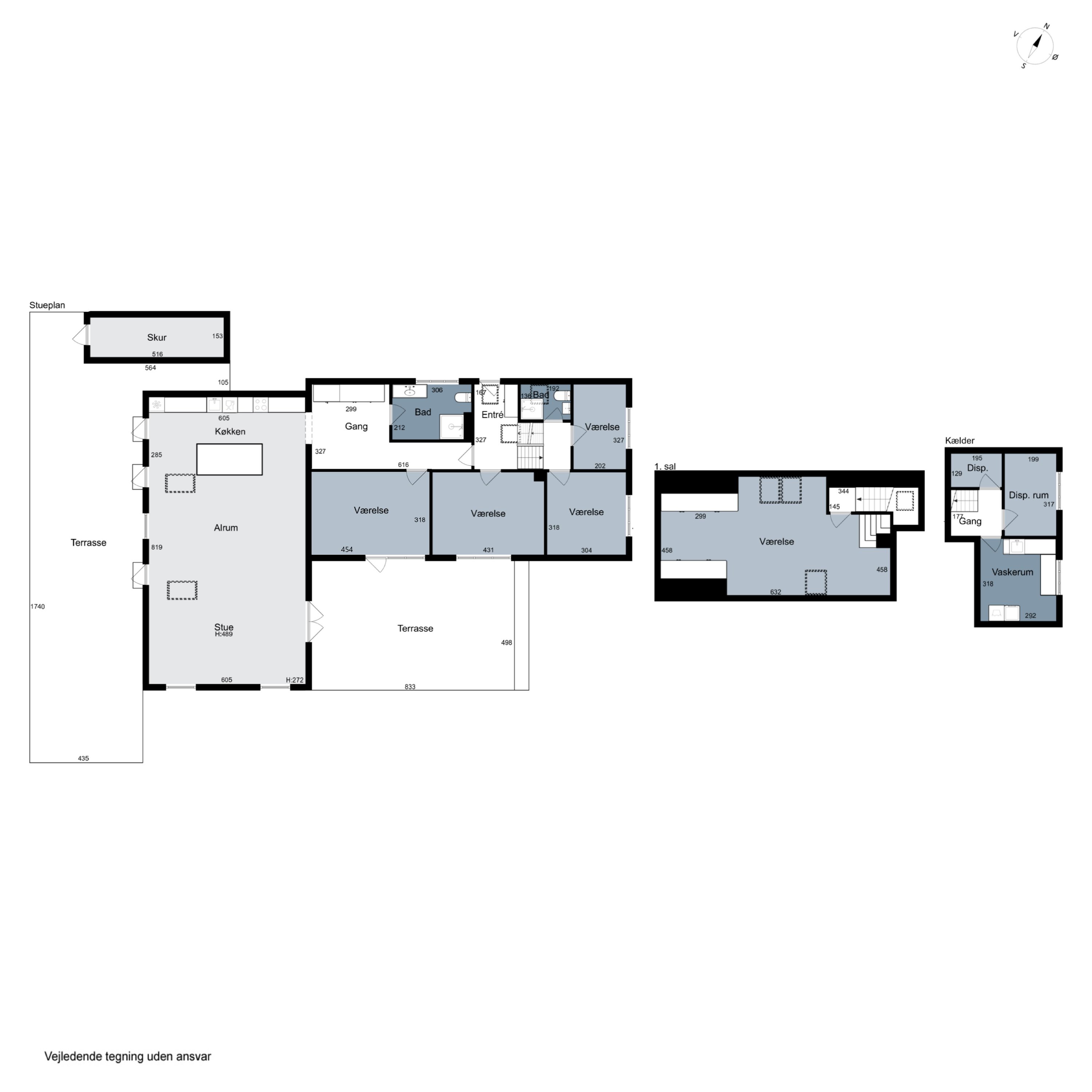 Plantegninger billede af Sophienberg Vænge 43, 2960 Rungsted Kyst