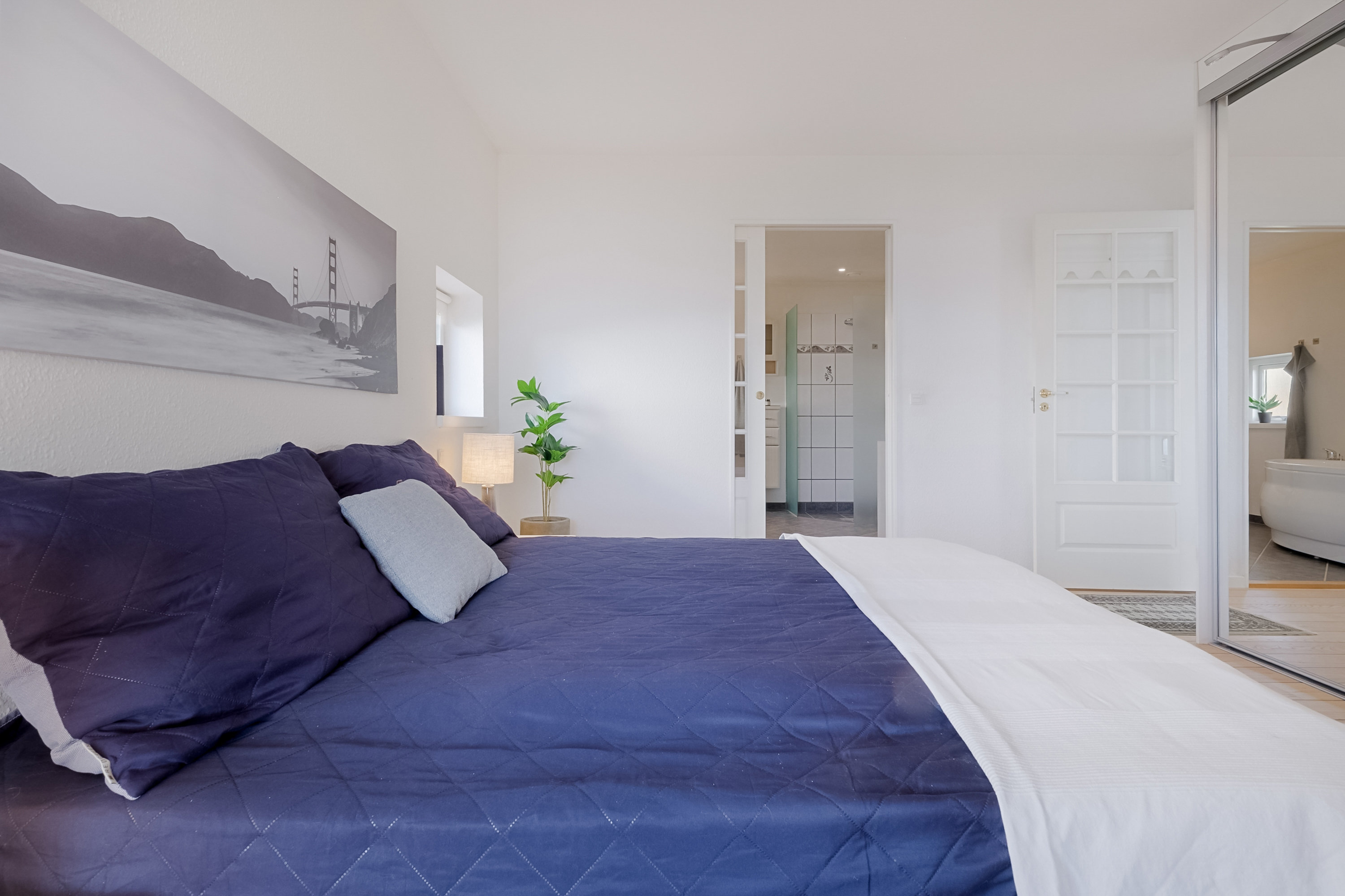 Fremhævet soveværelse billede i fuldskærmstilstand. Billede af Rudbæksbanke 31C, Strib, 5500 Middelfart