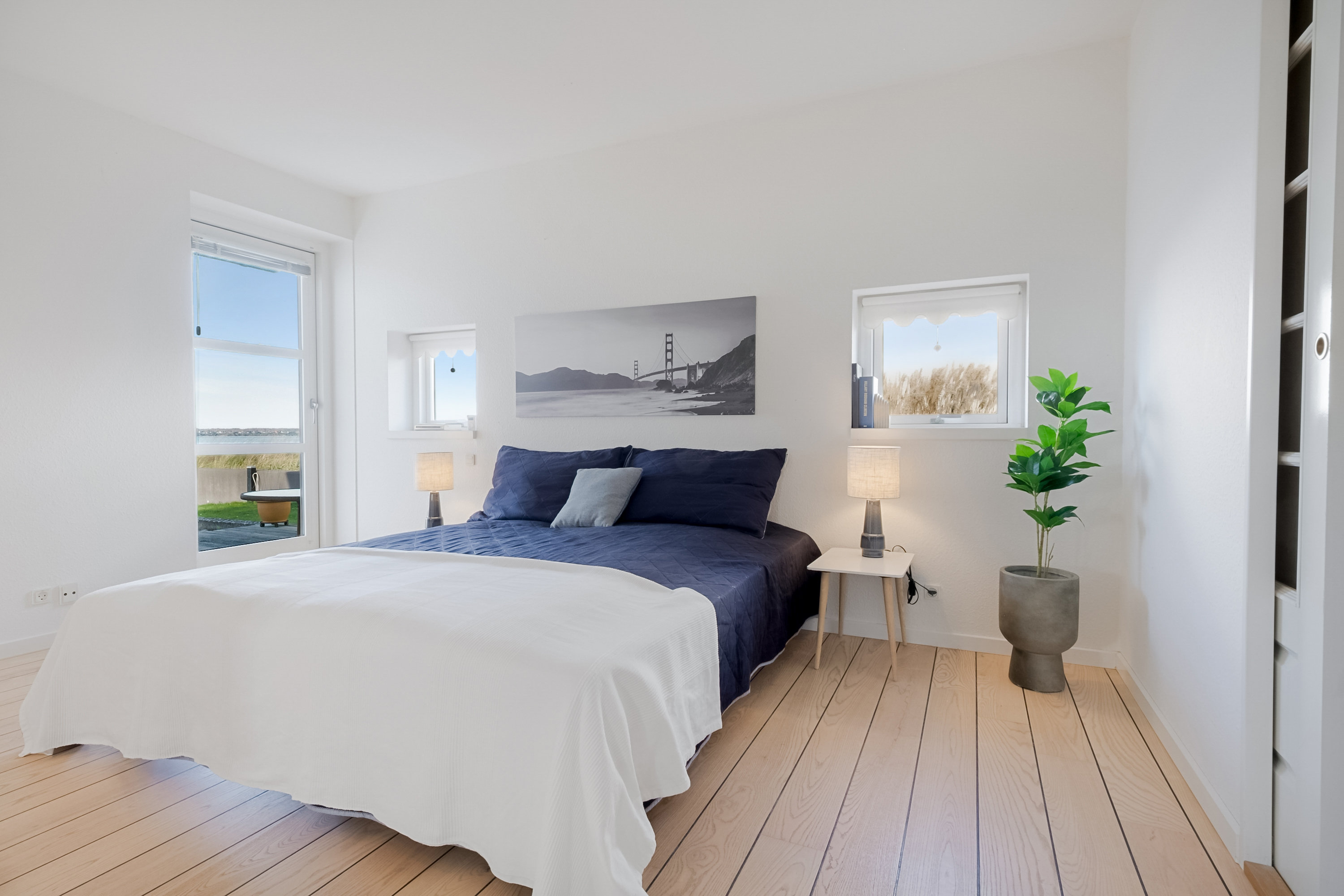 Fremhævet soveværelse billede i fuldskærmstilstand. Billede af Rudbæksbanke 31C, Strib, 5500 Middelfart