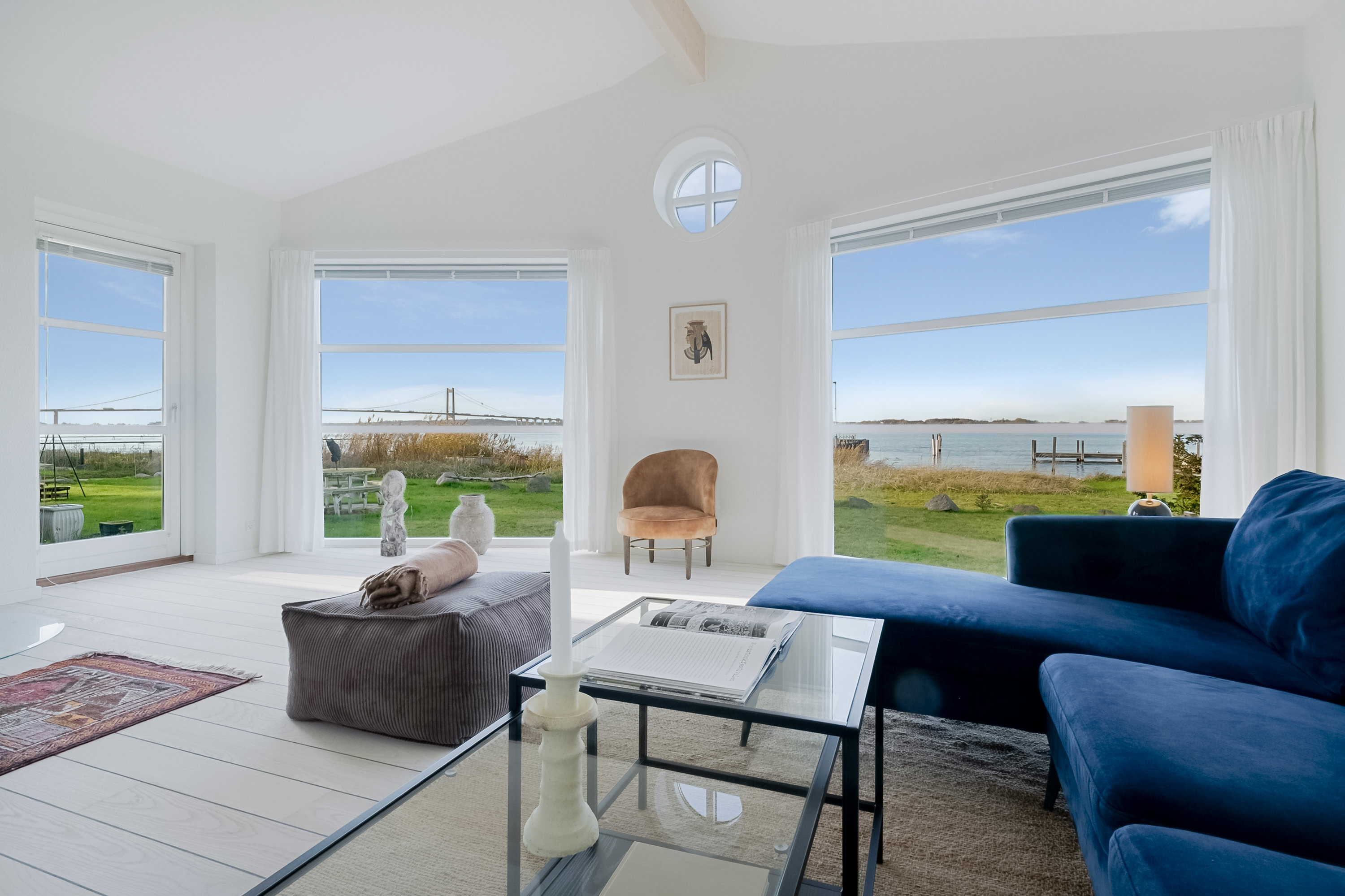 Fremhævet stue billede i fuldskærmstilstand. Billede af Rudbæksbanke 31C, Strib, 5500 Middelfart