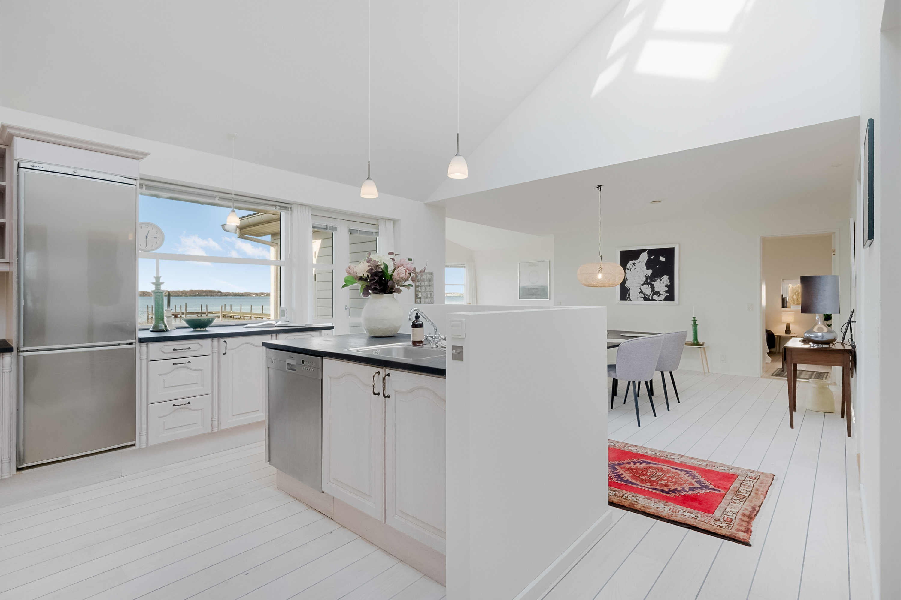 Fremhævet køkken billede i fuldskærmstilstand. Billede af Rudbæksbanke 31C, Strib, 5500 Middelfart